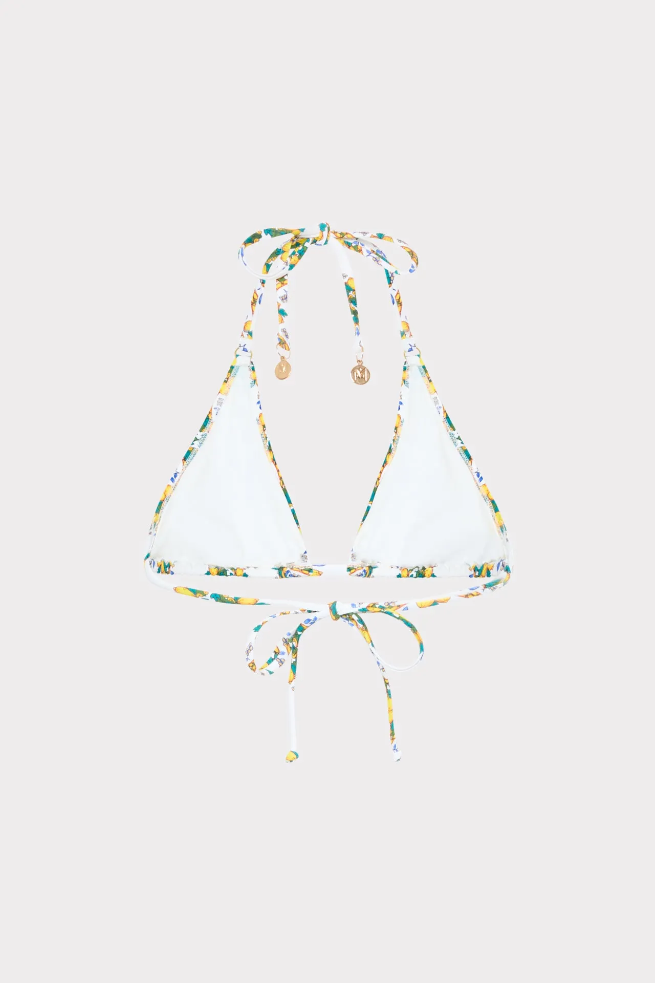 Lemon Tile Bikini Top sold by Milly product image thumbnail 4