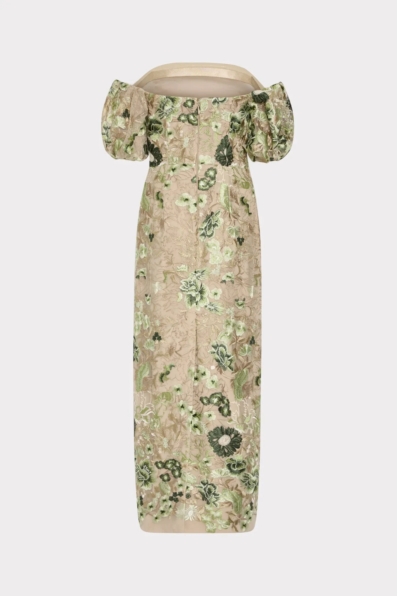 Nene Embroidered Mesh Dress sold by Milly product image thumbnail 4