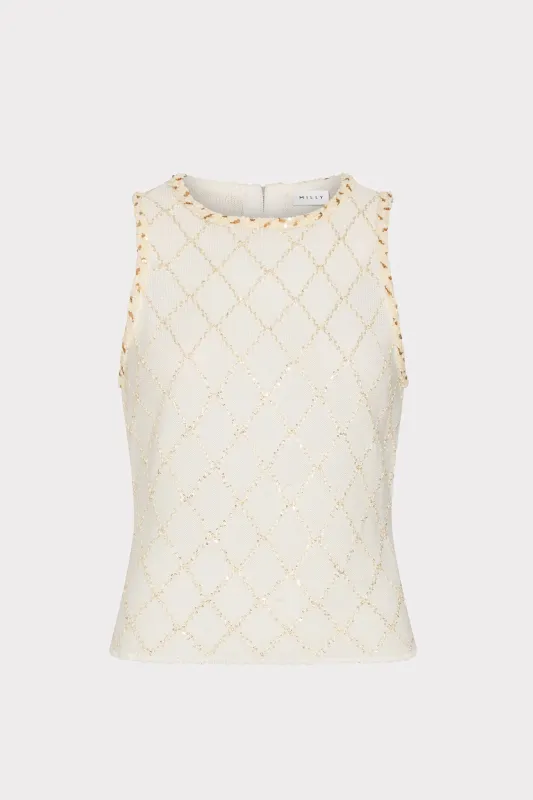 Meli Knit Top made by Milly