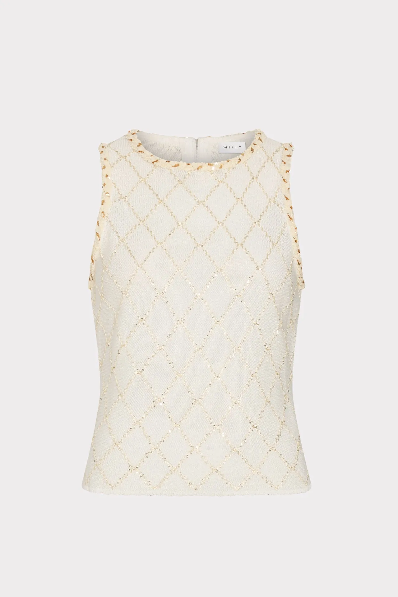 Meli Knit Top sold by Milly