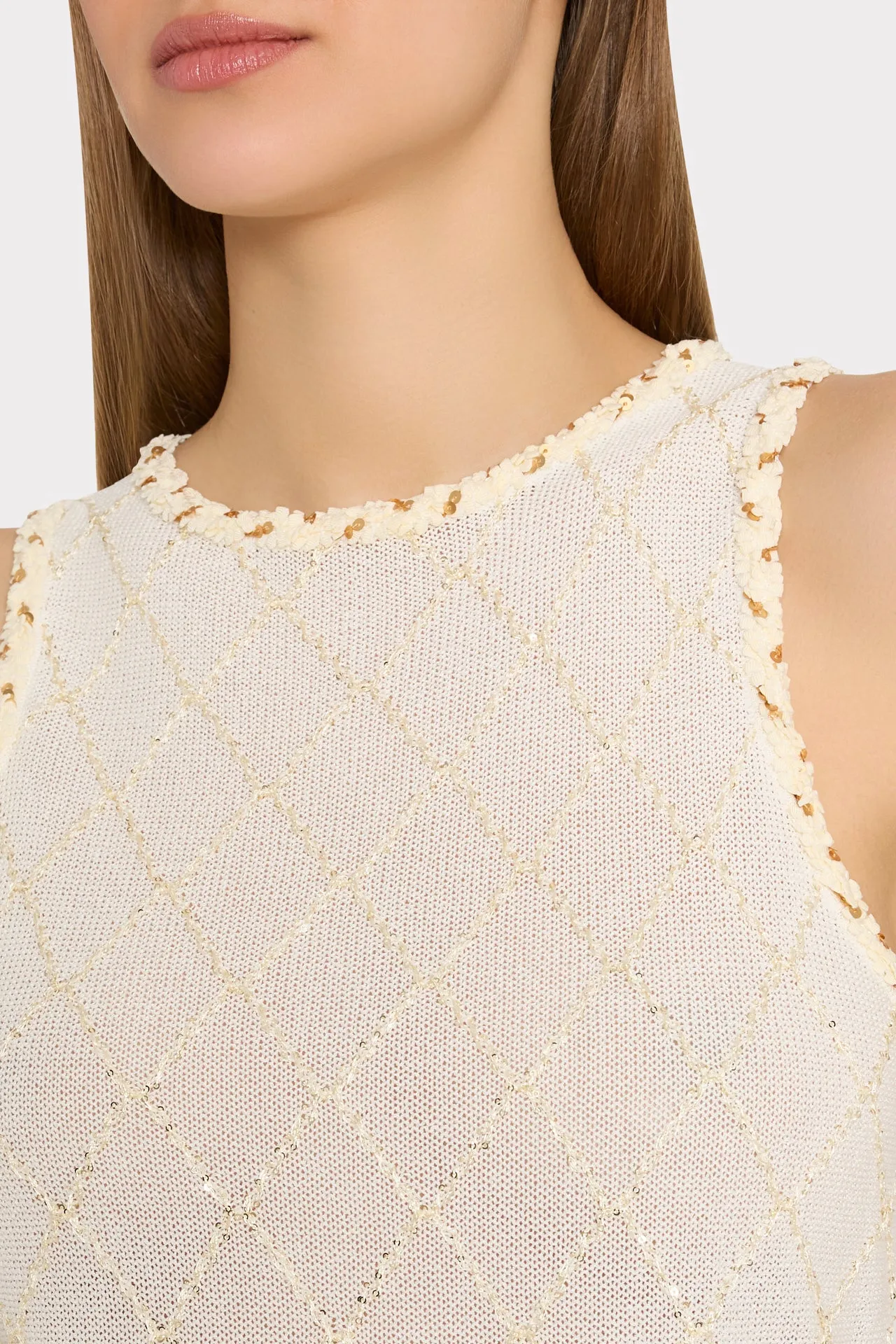 Meli Knit Top sold by Milly product image thumbnail 4