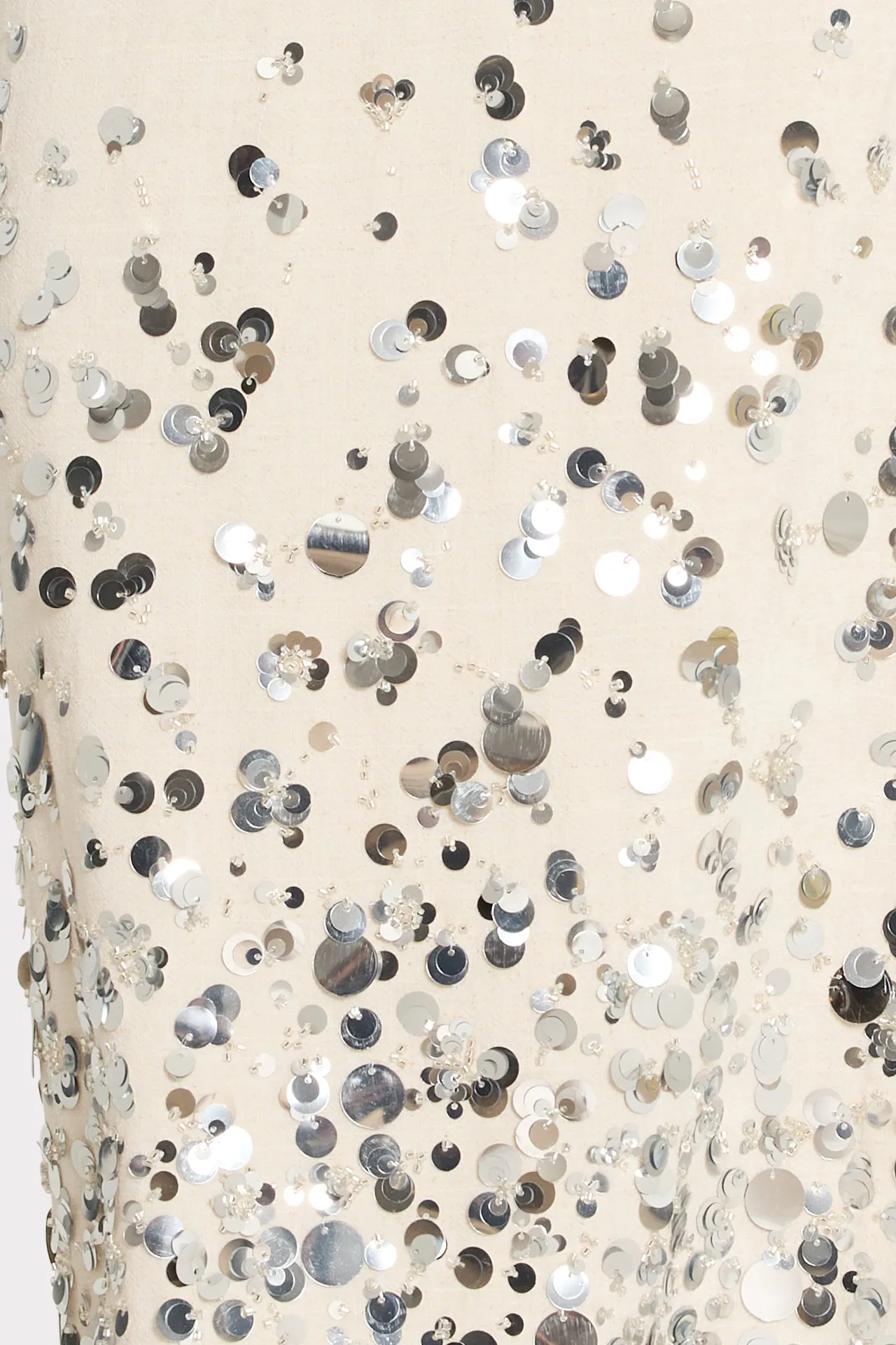 Lily Sequin Linen Dress sold by Milly product image thumbnail 4
