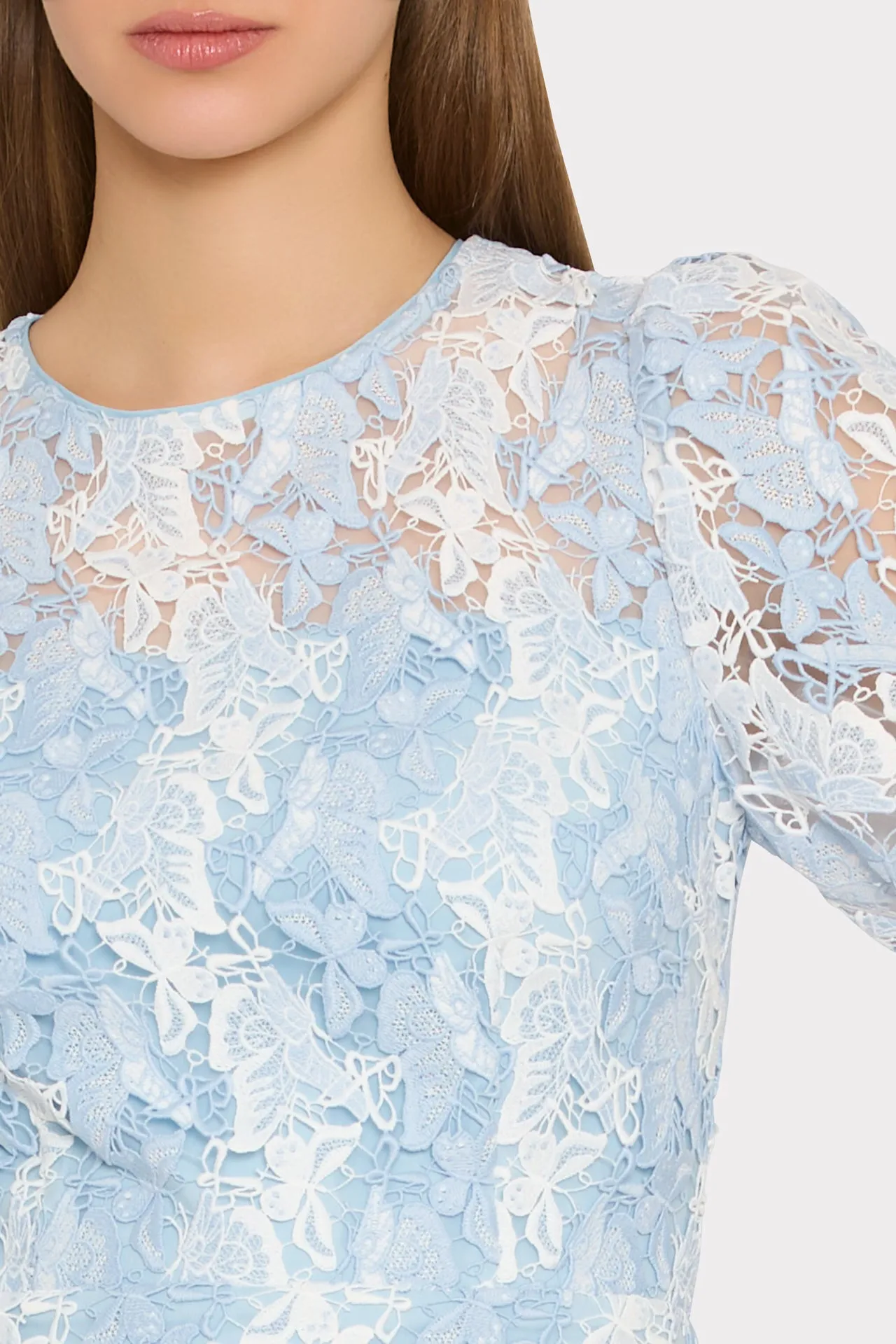 Yasmin Butterfly Lace Dress sold by Milly product image thumbnail 4