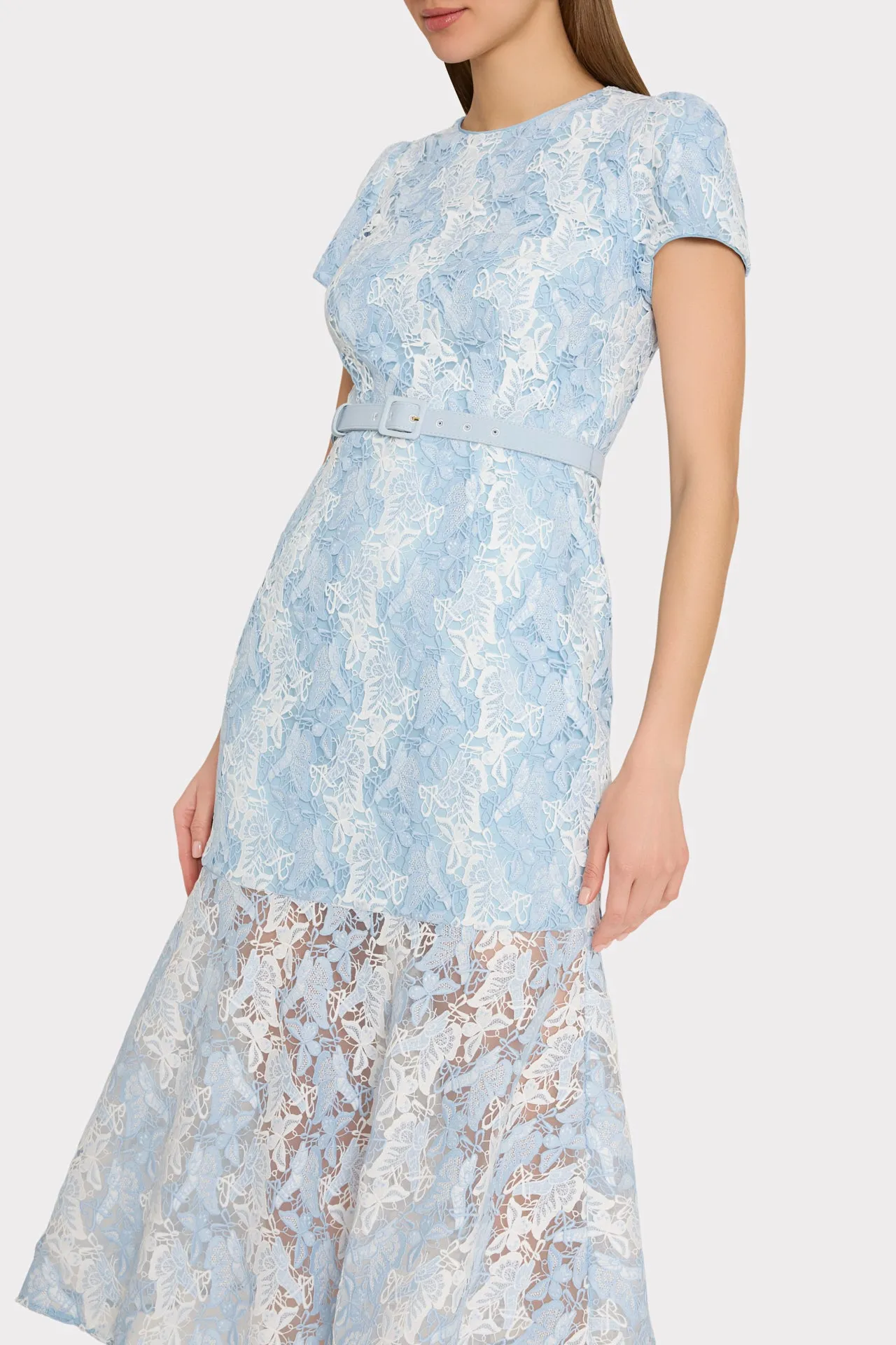Tahlia Butterfly Lace Dress sold by Milly product image thumbnail 3