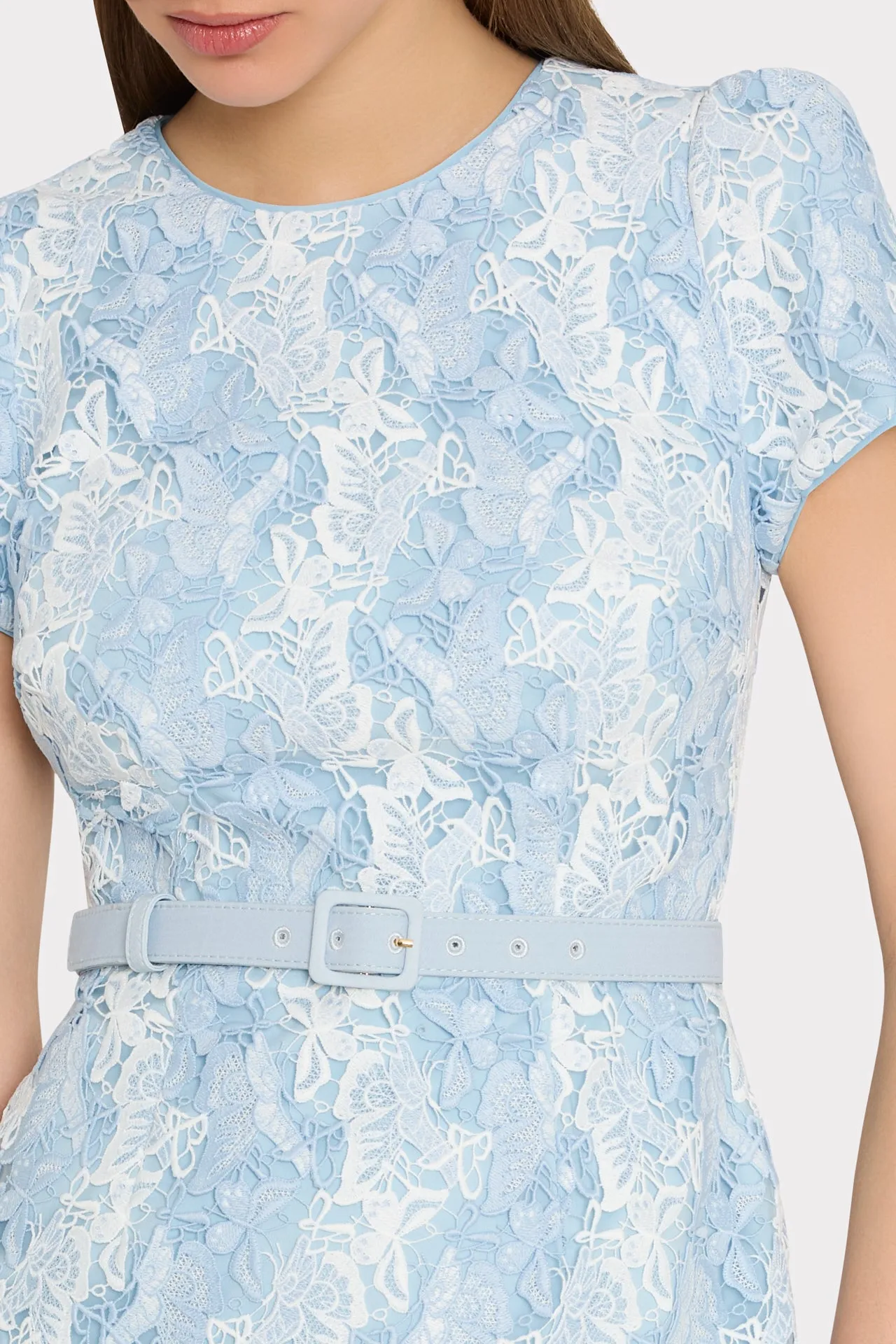 Tahlia Butterfly Lace Dress sold by Milly product image thumbnail 4
