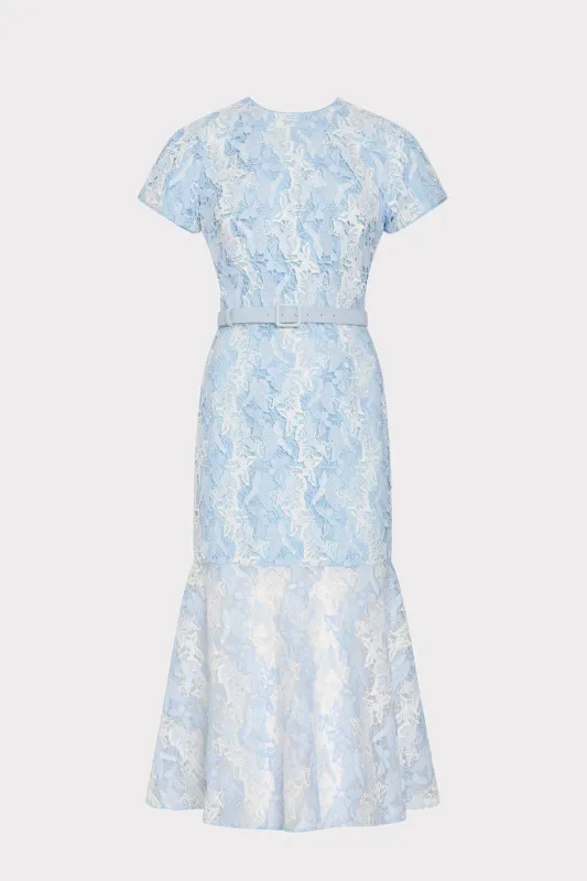 Tahlia Butterfly Lace Dress made by Milly