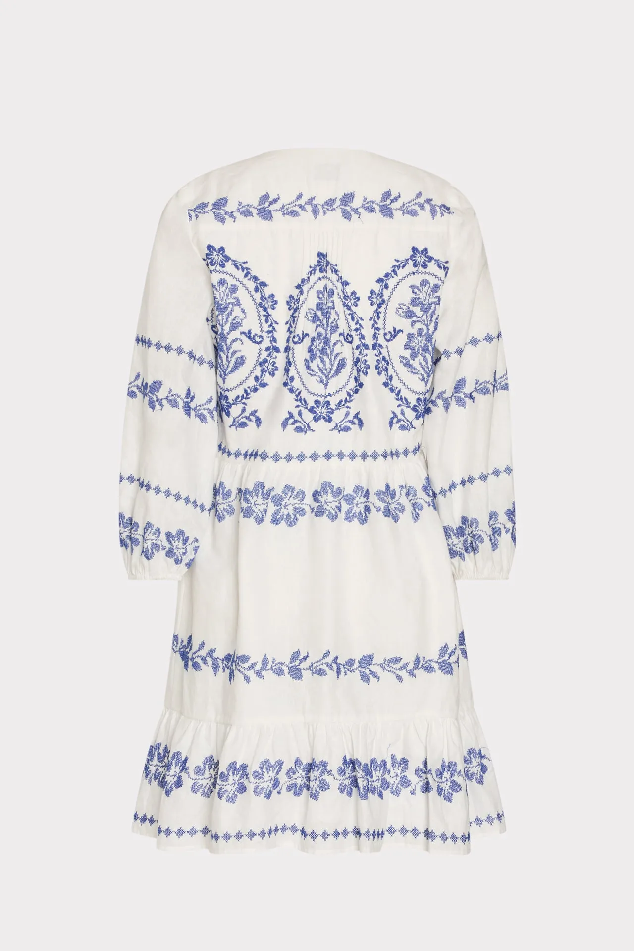 Lene Embroidered Mini Dress sold by Milly product image thumbnail 4