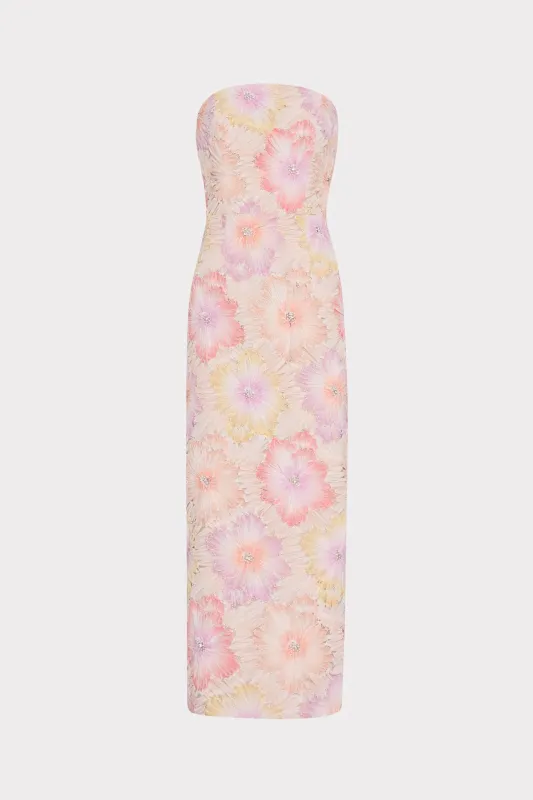 Kait Floral Embroidered Dress made by Milly
