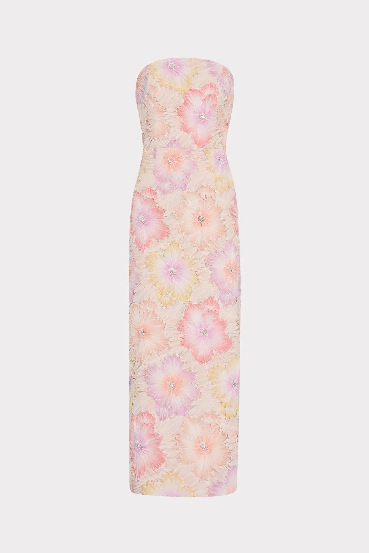Kait Floral Embroidered Dress sold by Milly