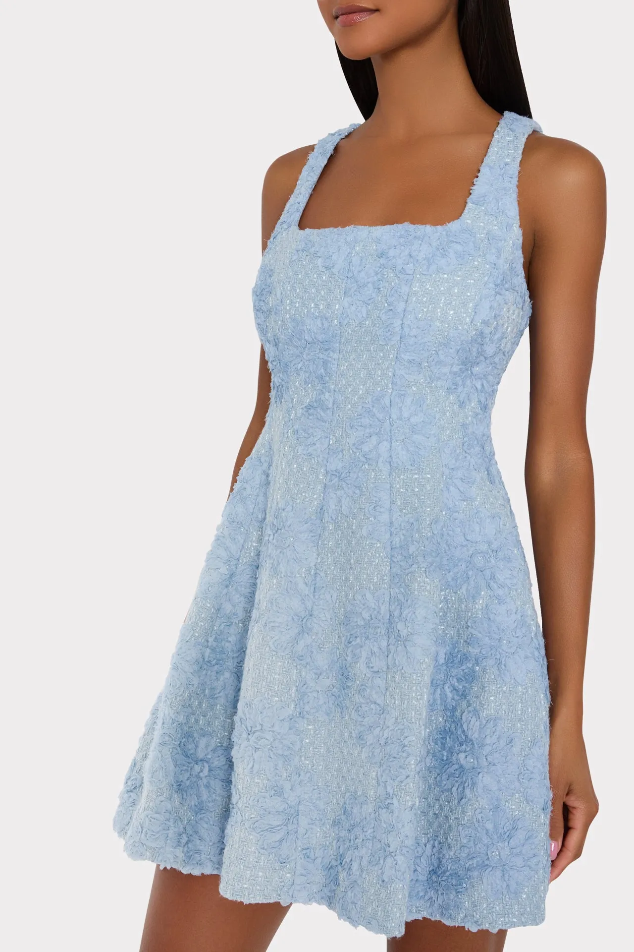 Minna Tweed Mini Dress sold by Milly product image thumbnail 3