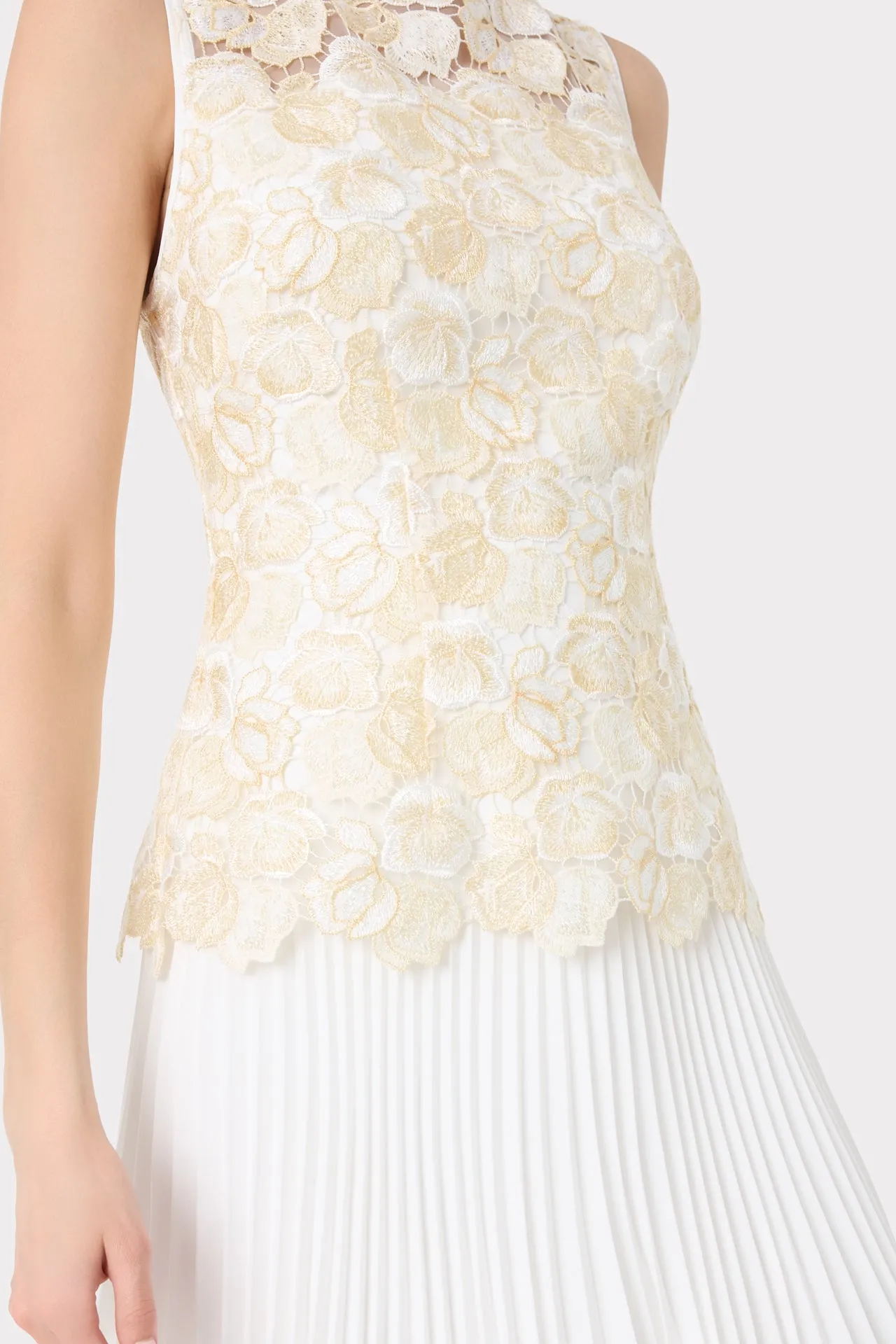 Maggie Pleated Mini Dress sold by Milly product image thumbnail 4
