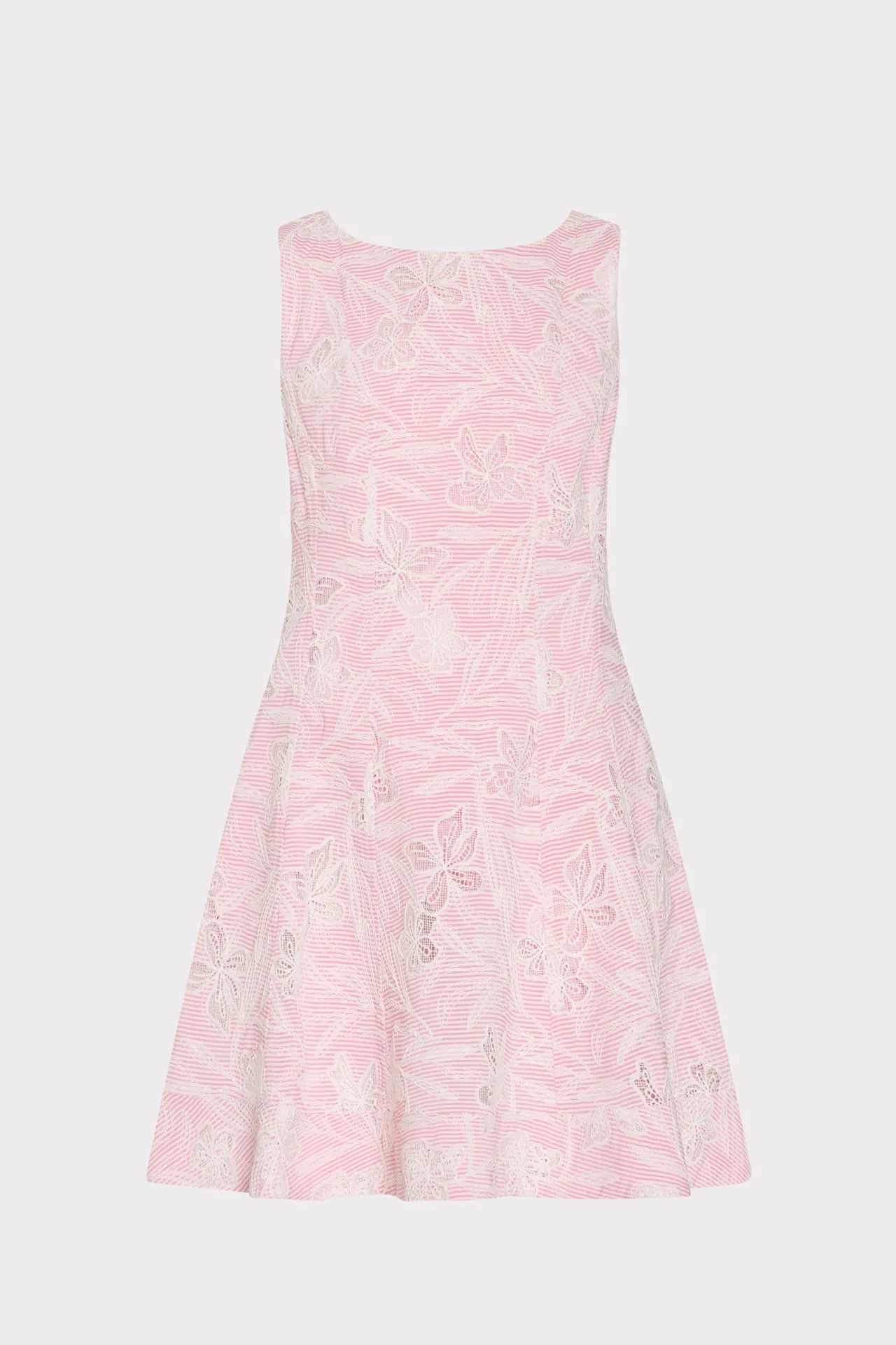 Poppy Embroidered Mini Dress sold by Milly