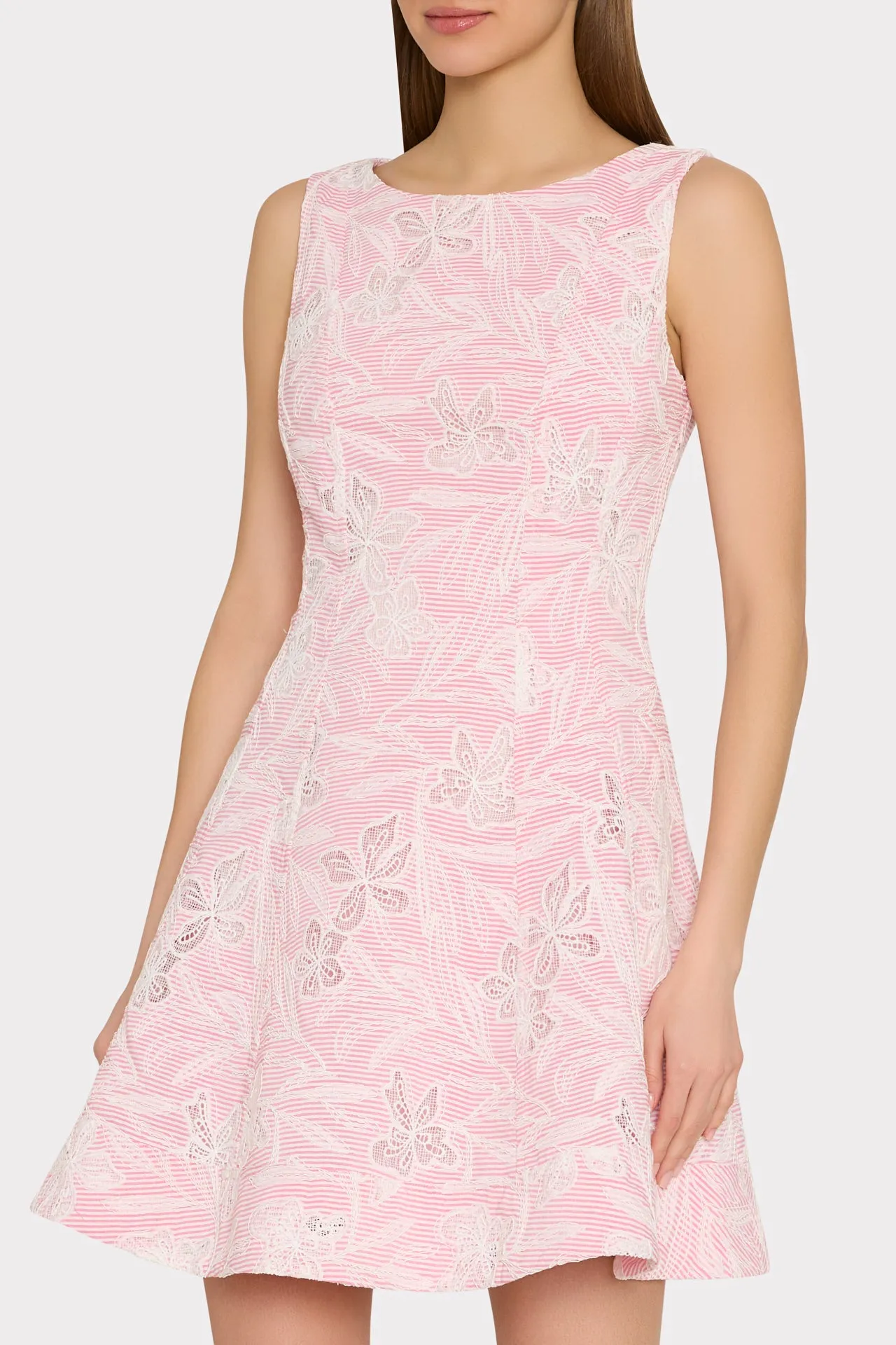 Poppy Embroidered Mini Dress sold by Milly product image thumbnail 3