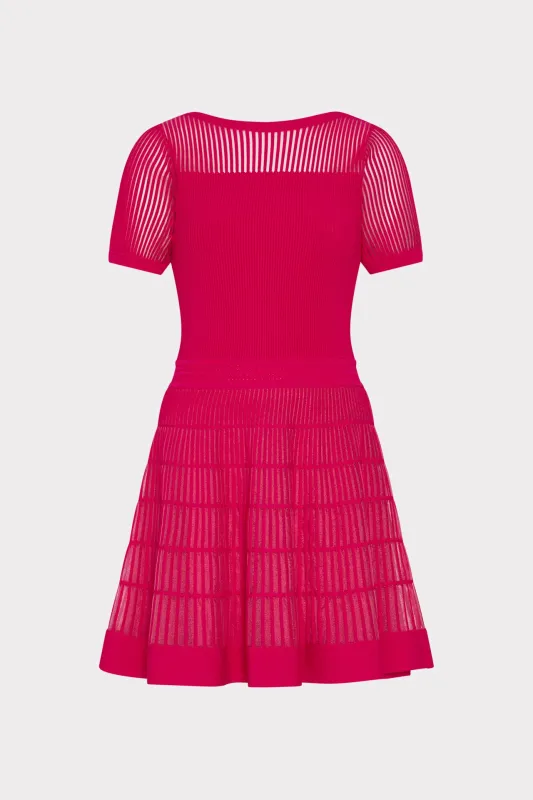 Danica Knit Mini Dress made by Milly