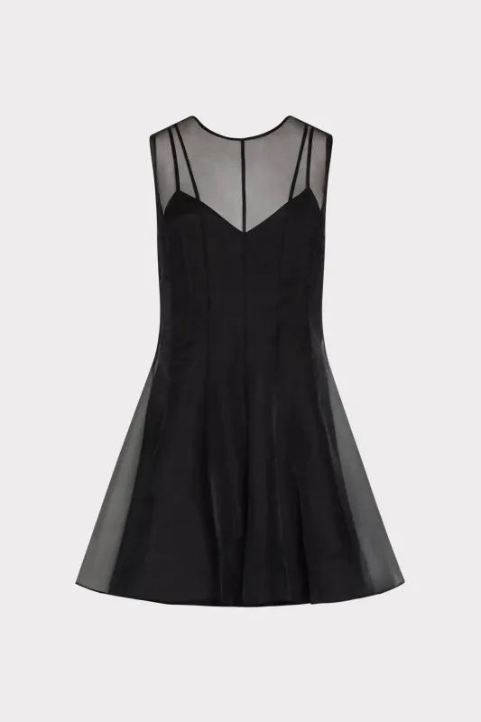 Ophelia Organza Mini Dress made by Milly