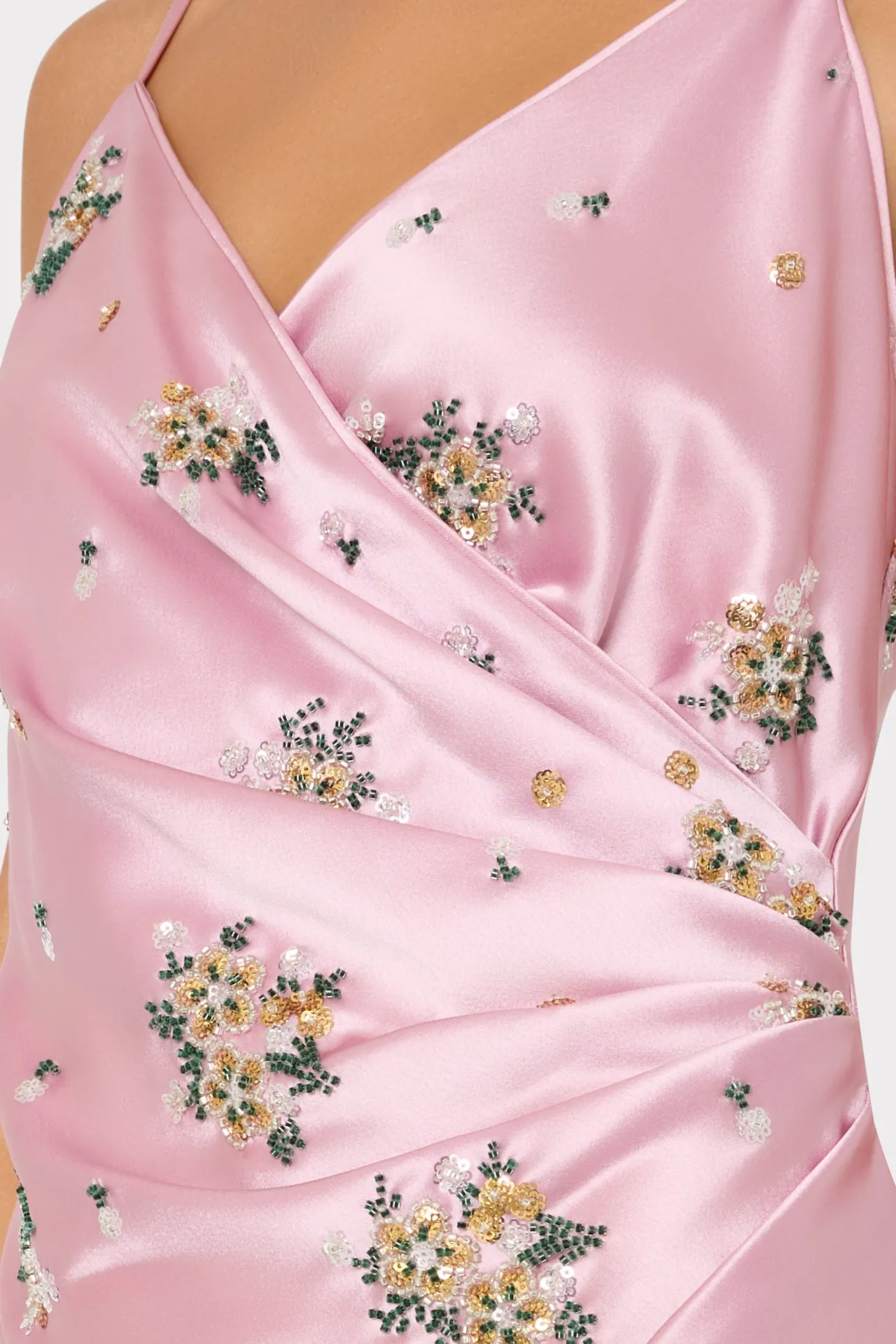 Rae Embroidered Midi Dress sold by Milly product image thumbnail 4