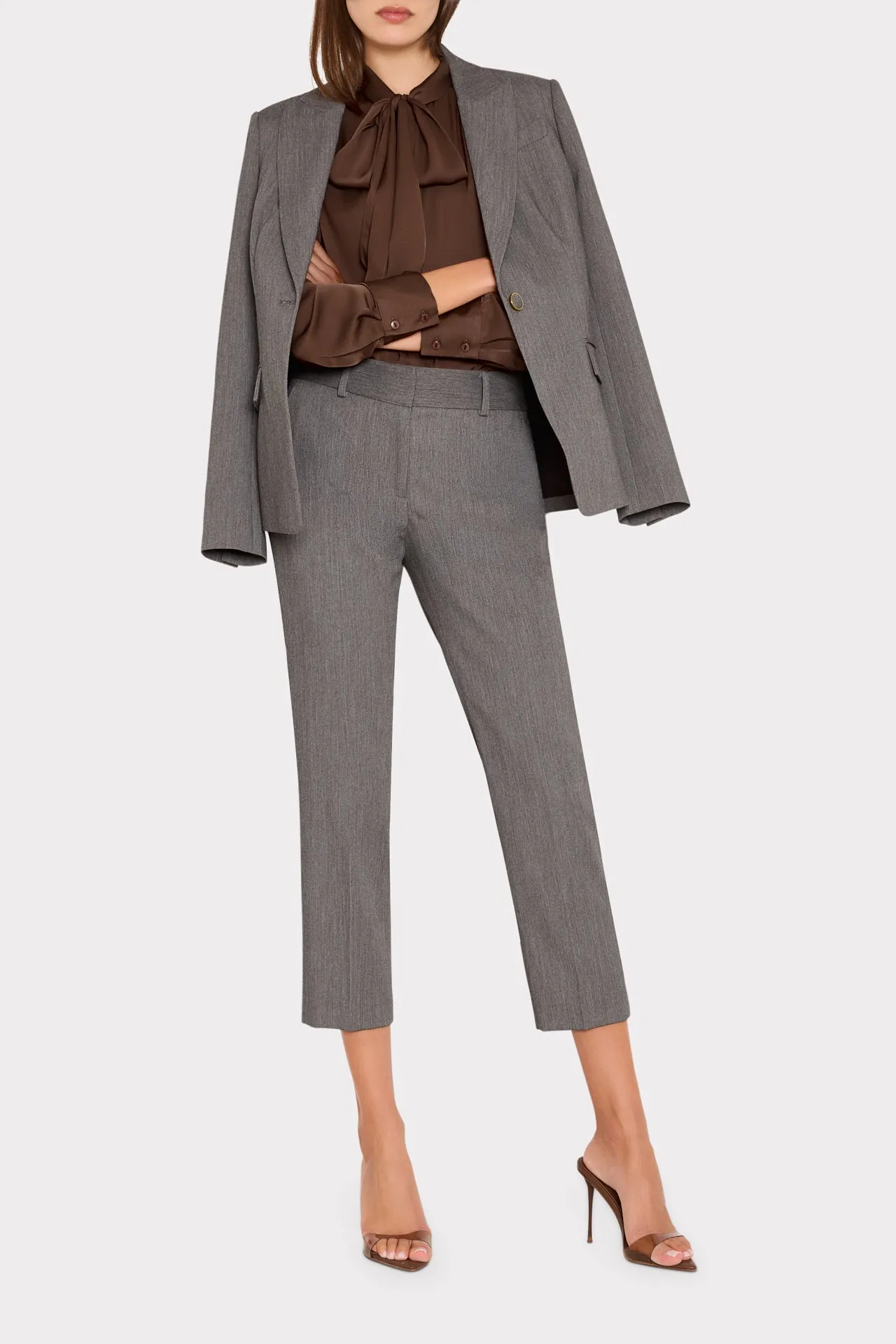 Avery Blazer sold by Milly product image thumbnail 3