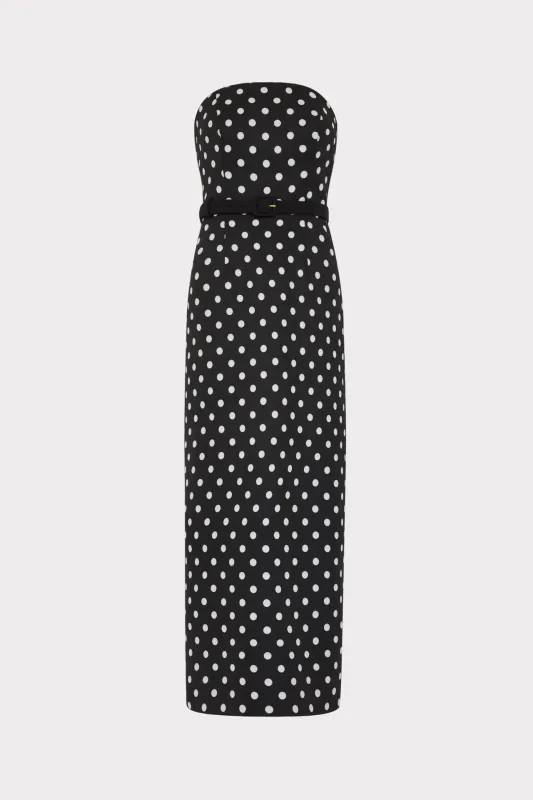 Kait Polka Dot Dress made by Milly