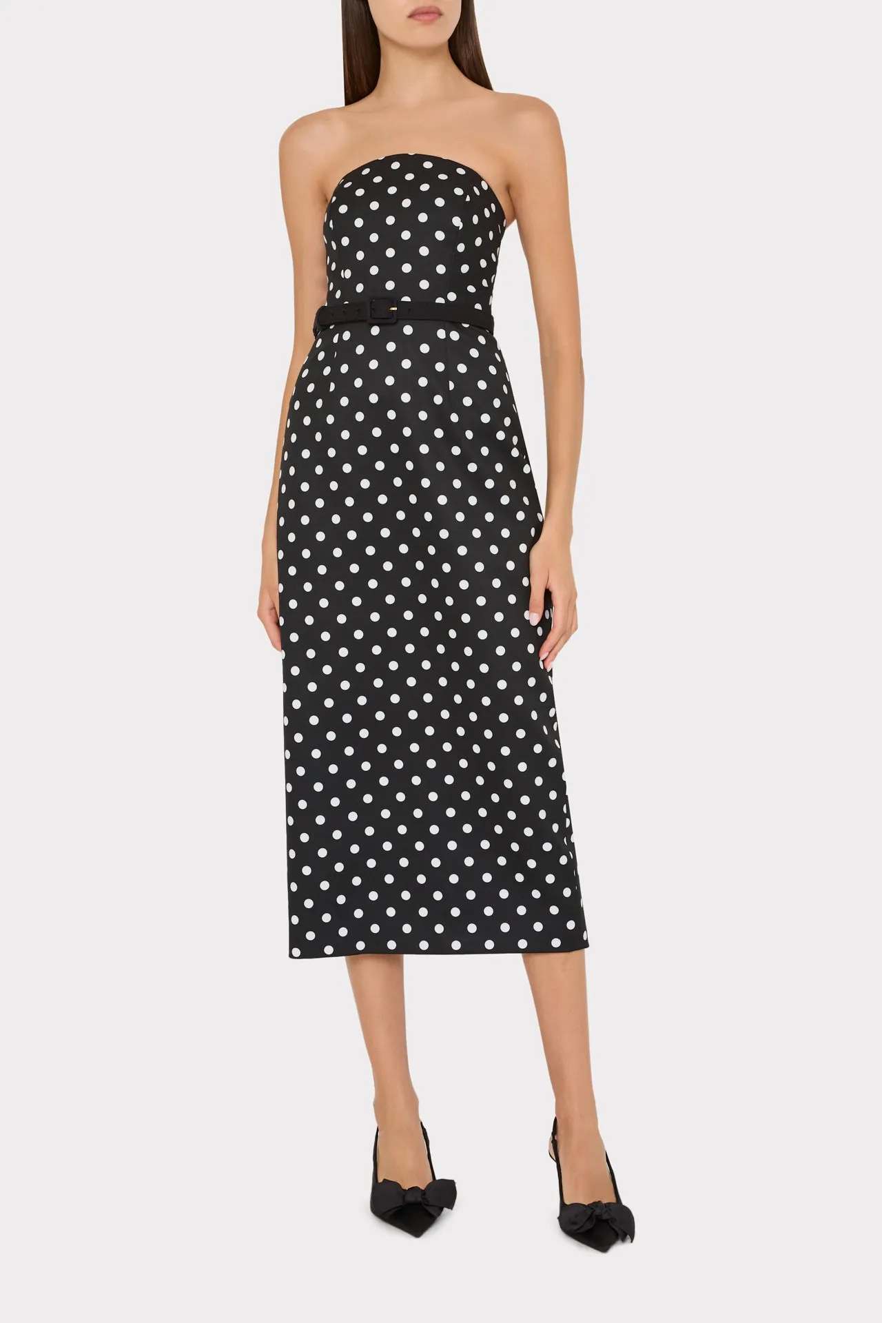 Kait Polka Dot Dress sold by Milly product image thumbnail 2
