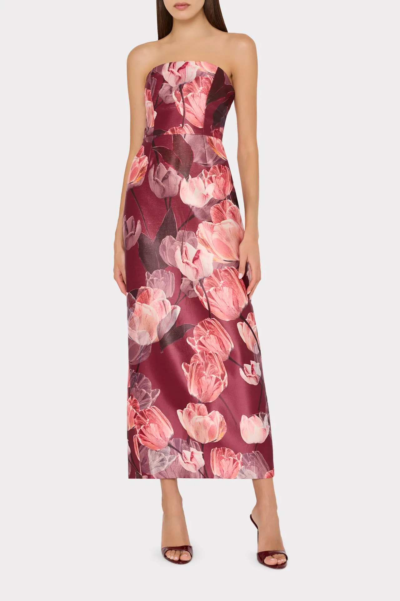 Orion Tulip Brocade Dress sold by Milly product image thumbnail 2