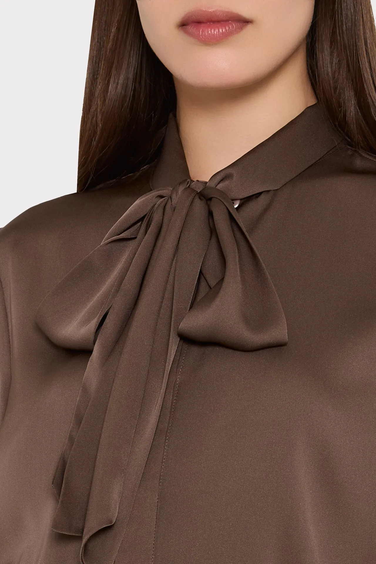 Tie Neck Silk Blouse sold by Milly product image thumbnail 5