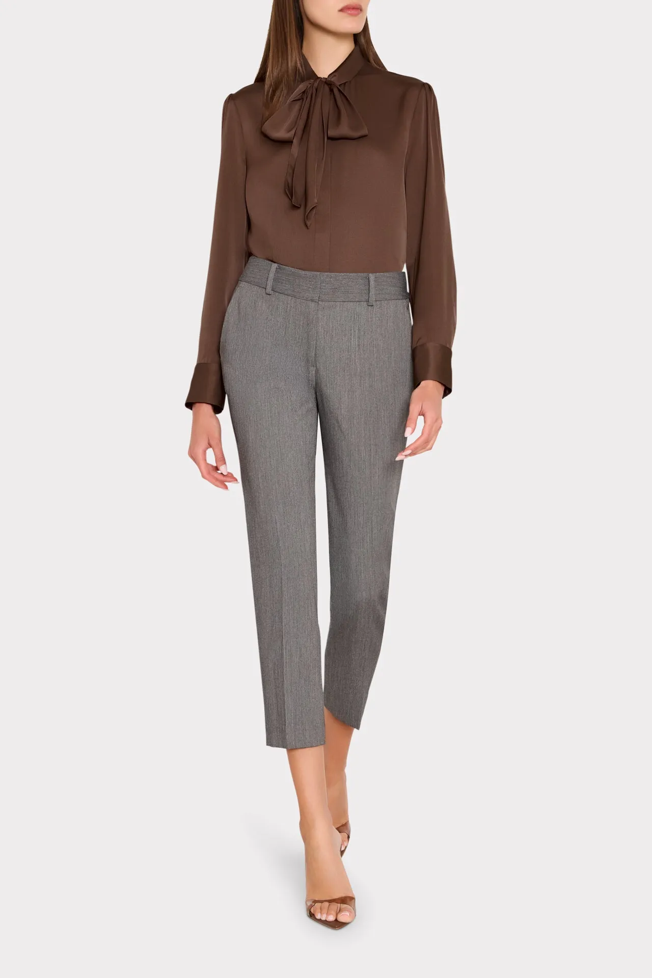Tie Neck Silk Blouse sold by Milly product image thumbnail 2