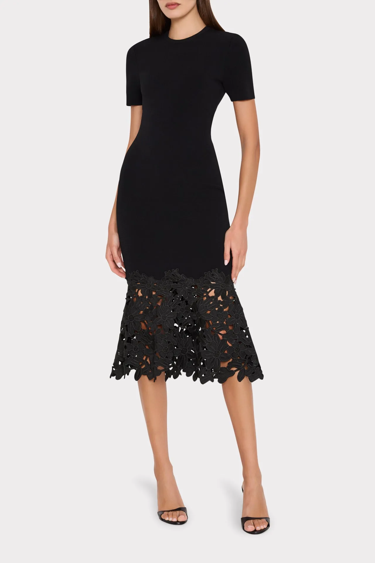 Halle Knit Midi Dress sold by Milly product image thumbnail 2