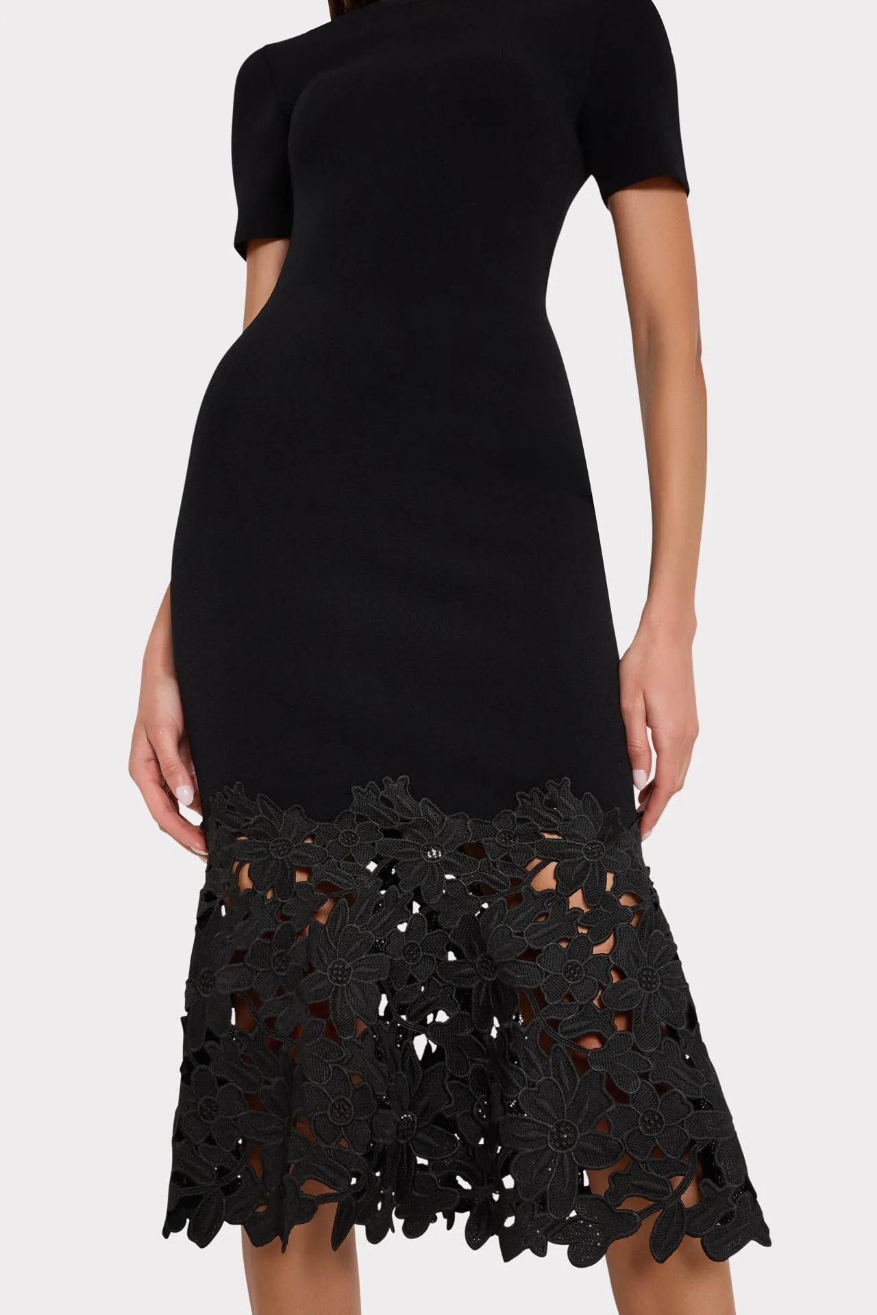 Halle Knit Midi Dress sold by Milly product image thumbnail 4