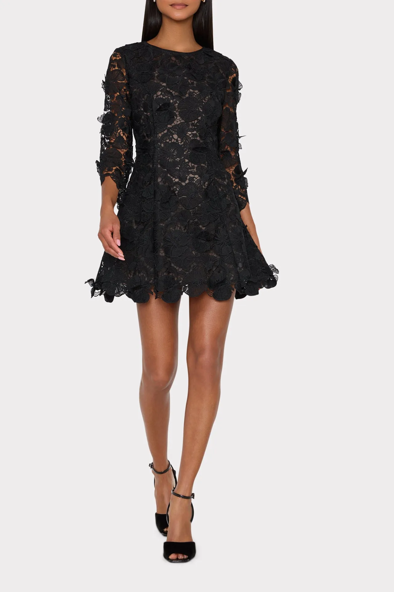 Emmie Lace Mini Dress sold by Milly product image thumbnail 2