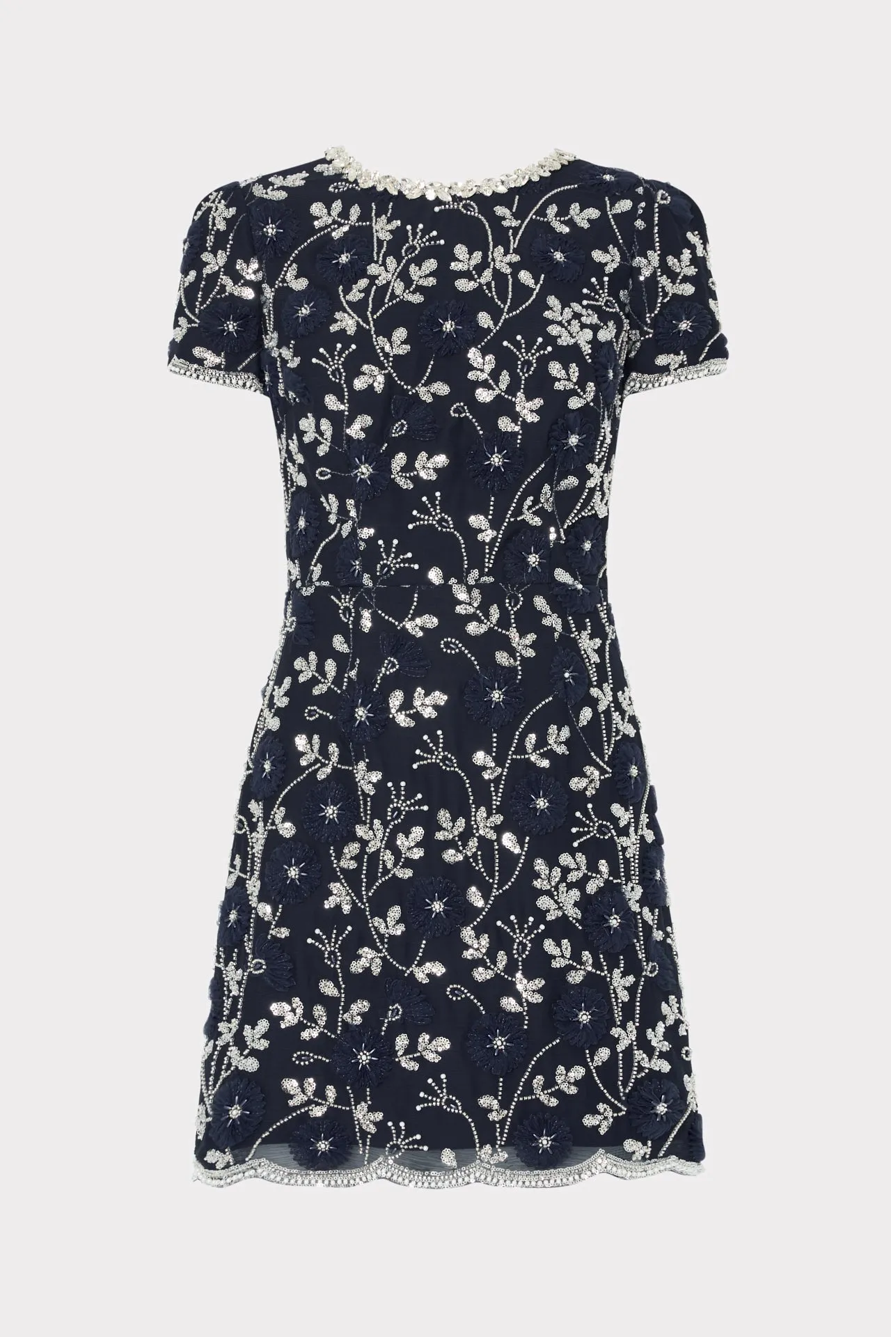 Daisy Silver Star Sequins Dress sold by Milly