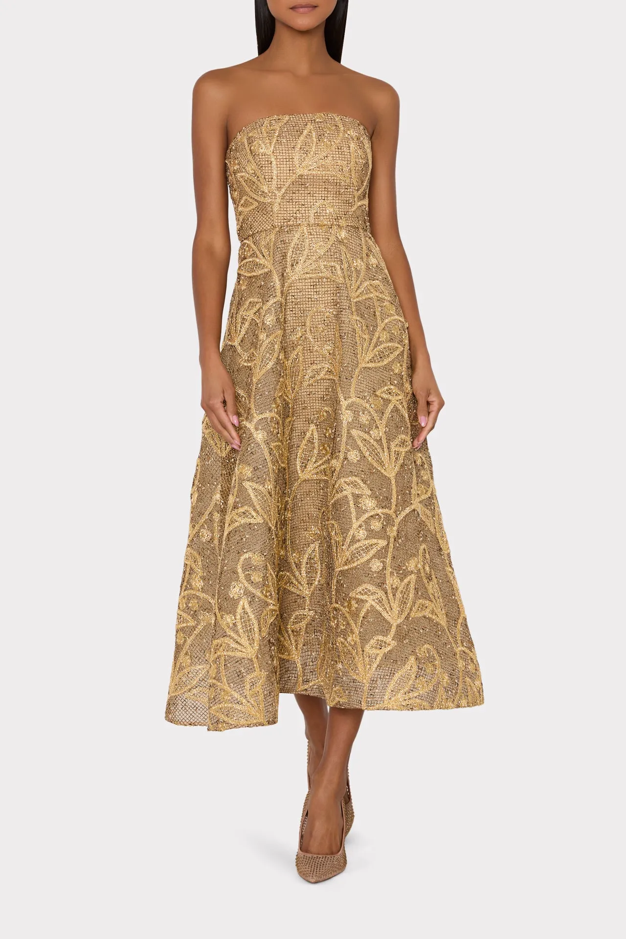 Petunia Embroidered Lace Dress sold by Milly product image thumbnail 2