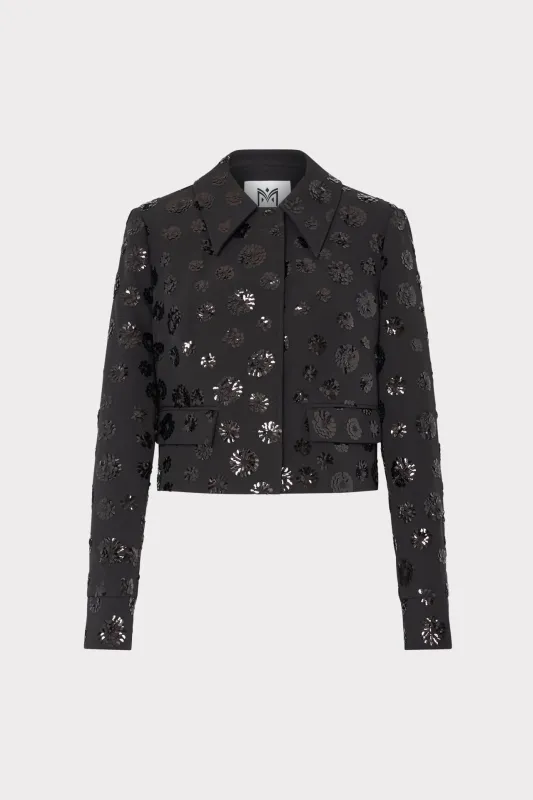 Pia Sequin Jacket made by Milly