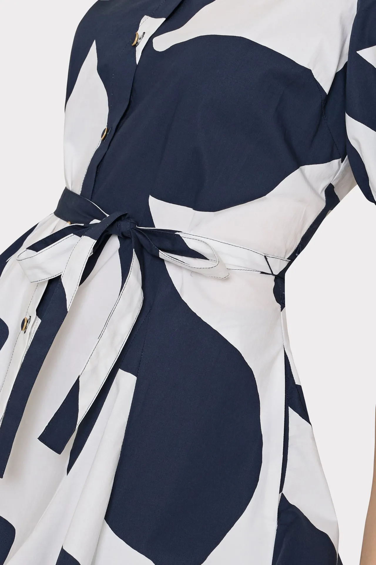 Grand Foliage Poplin Dress sold by Milly product image thumbnail 4