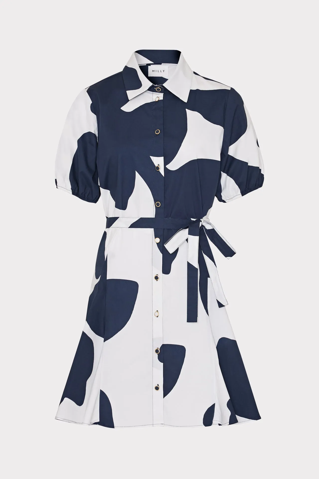 Grand Foliage Poplin Dress sold by Milly