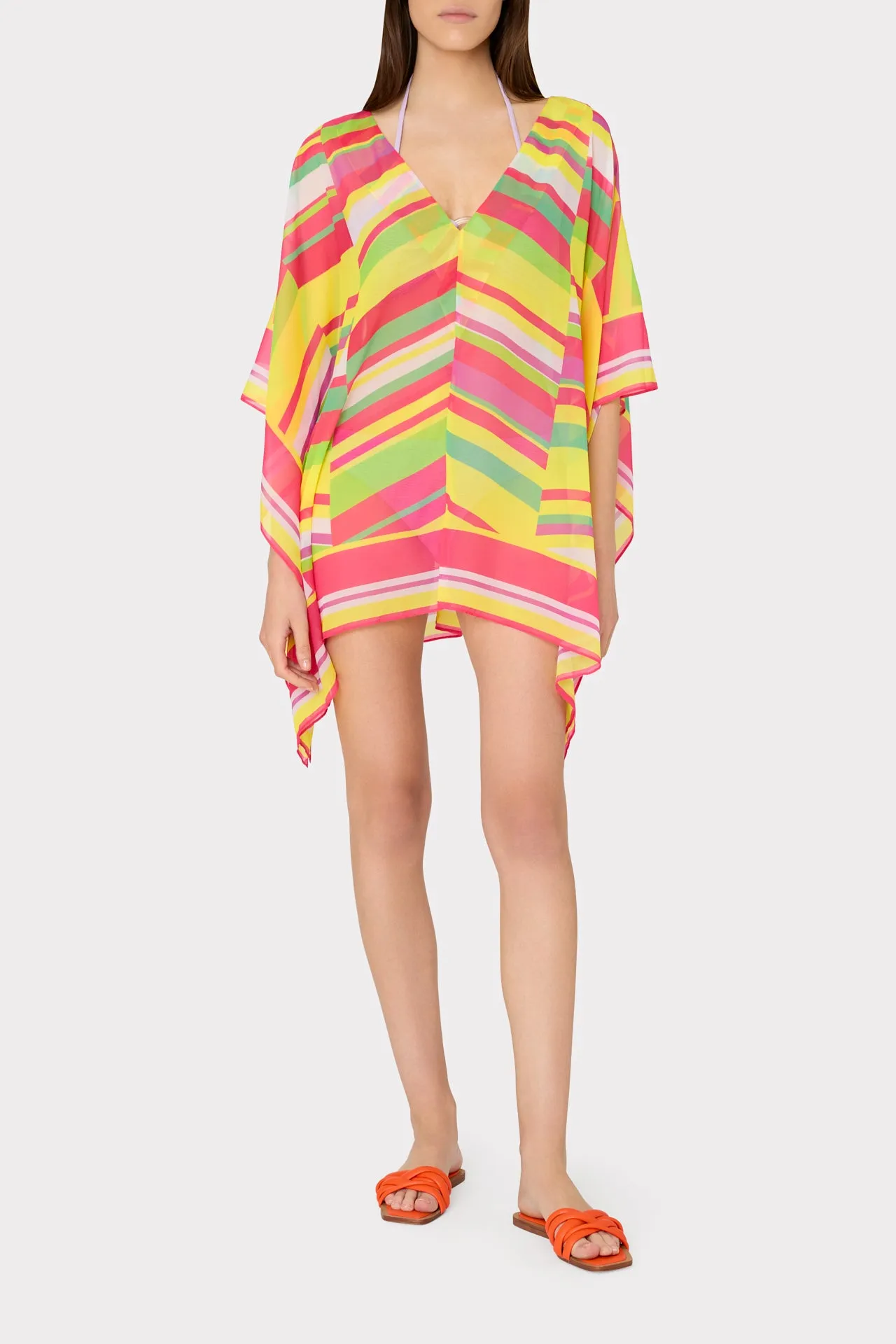 Multi Color Chevron Caftan sold by Milly product image thumbnail 2