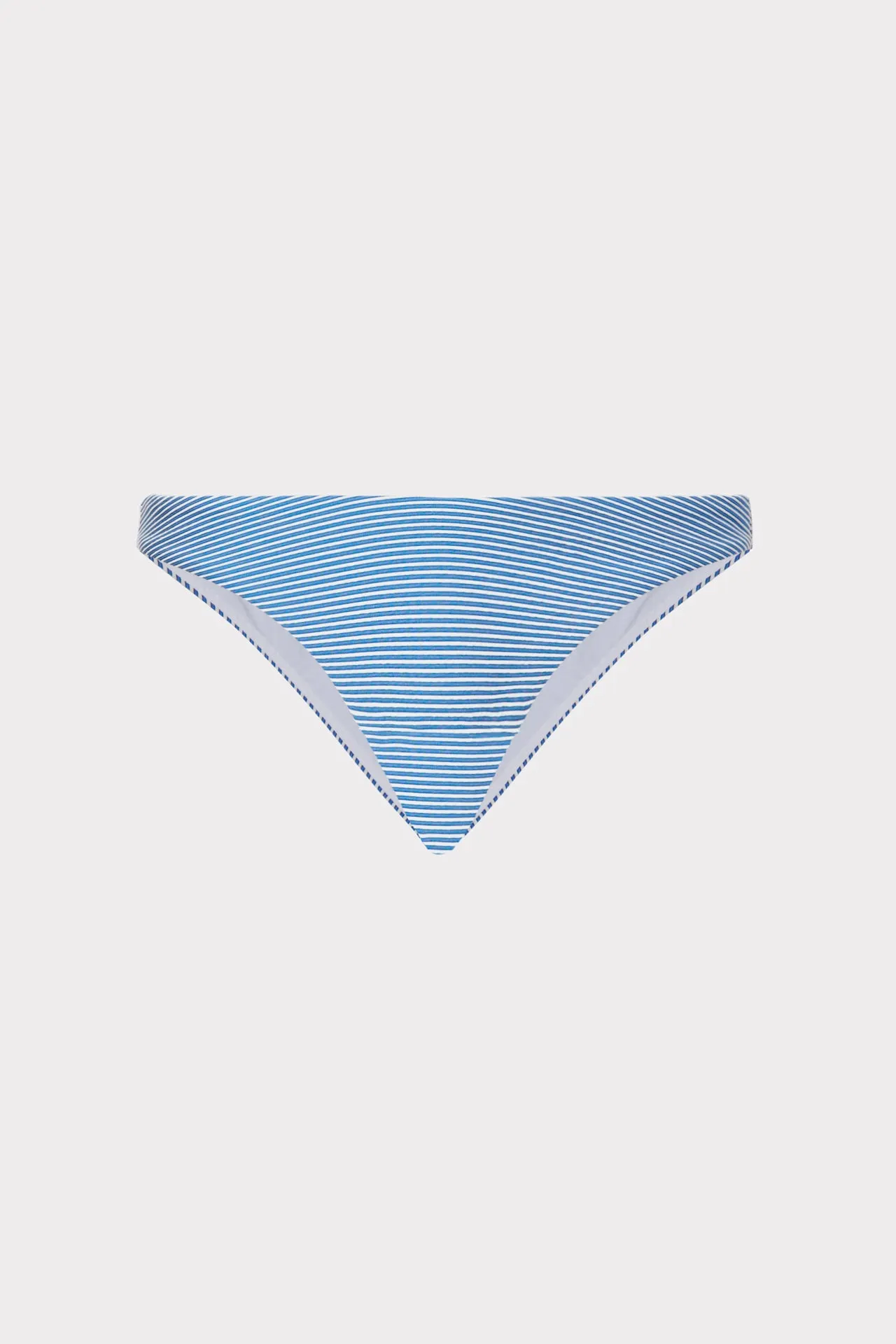 Margot Textured Stripe Bikini Bottom sold by Milly