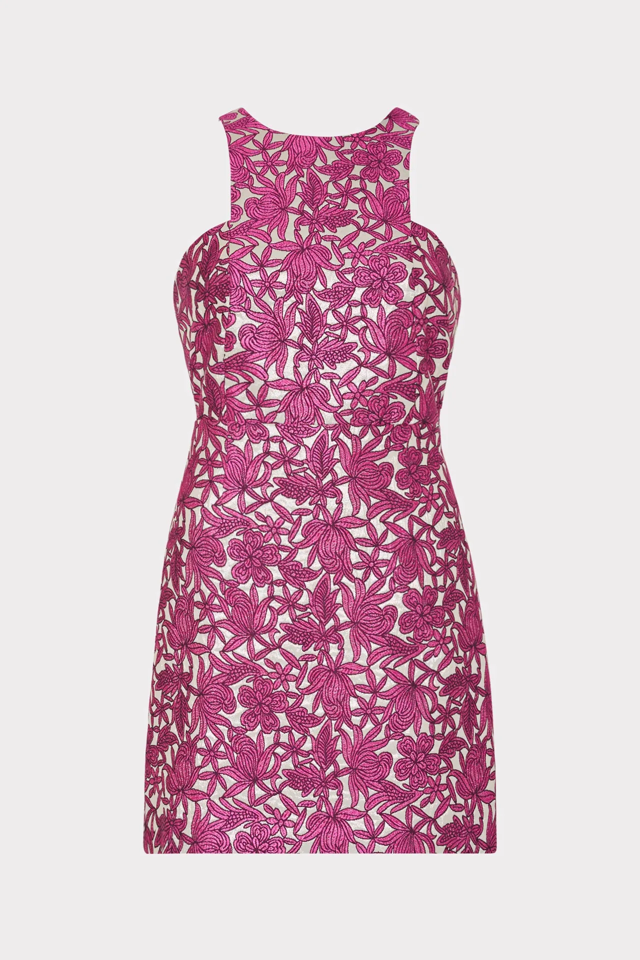 Floral Jacquard Mini Dress sold by Milly