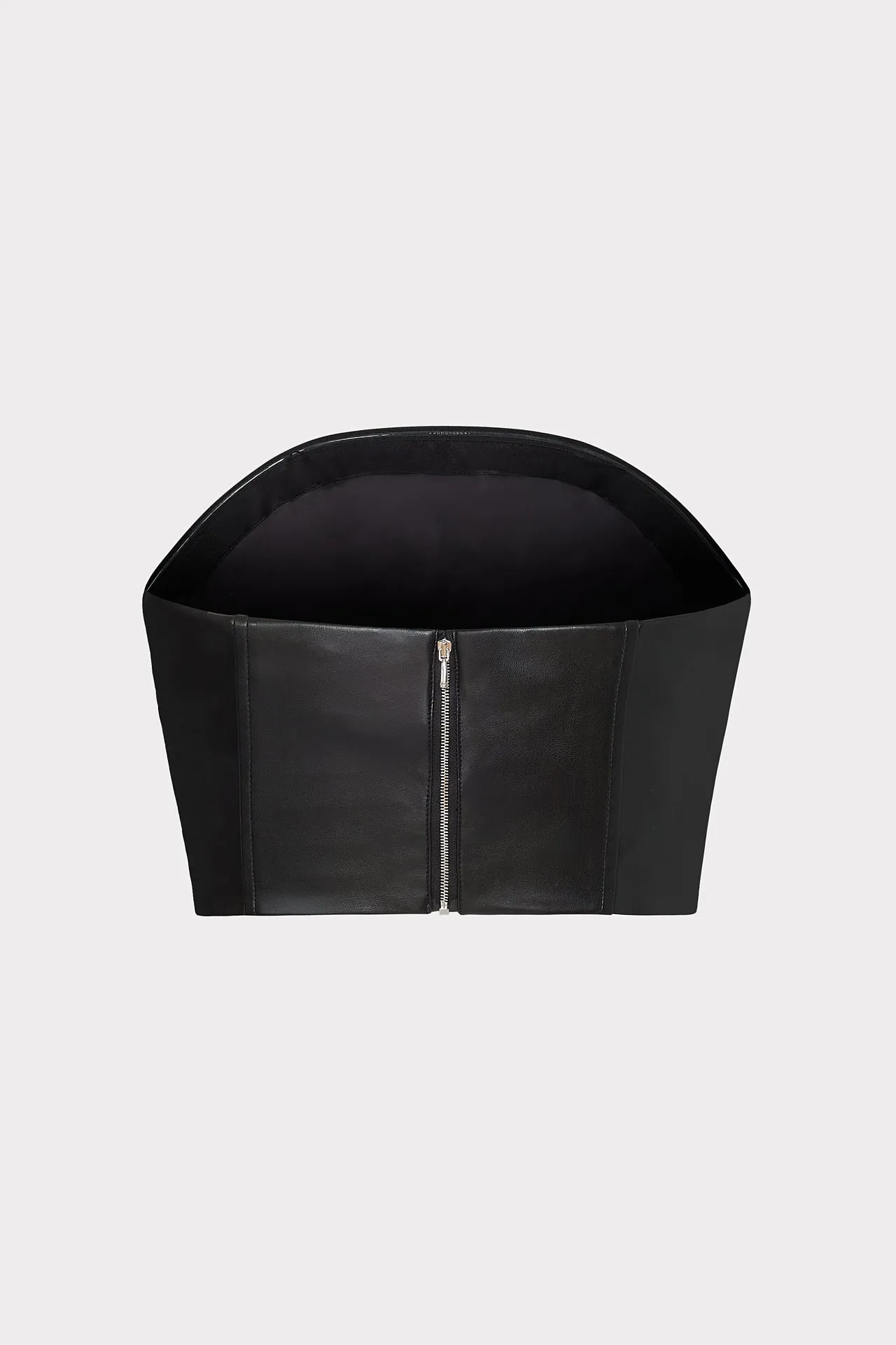 Lois Eyelet Vegan Leather Top sold by Milly product image thumbnail 4