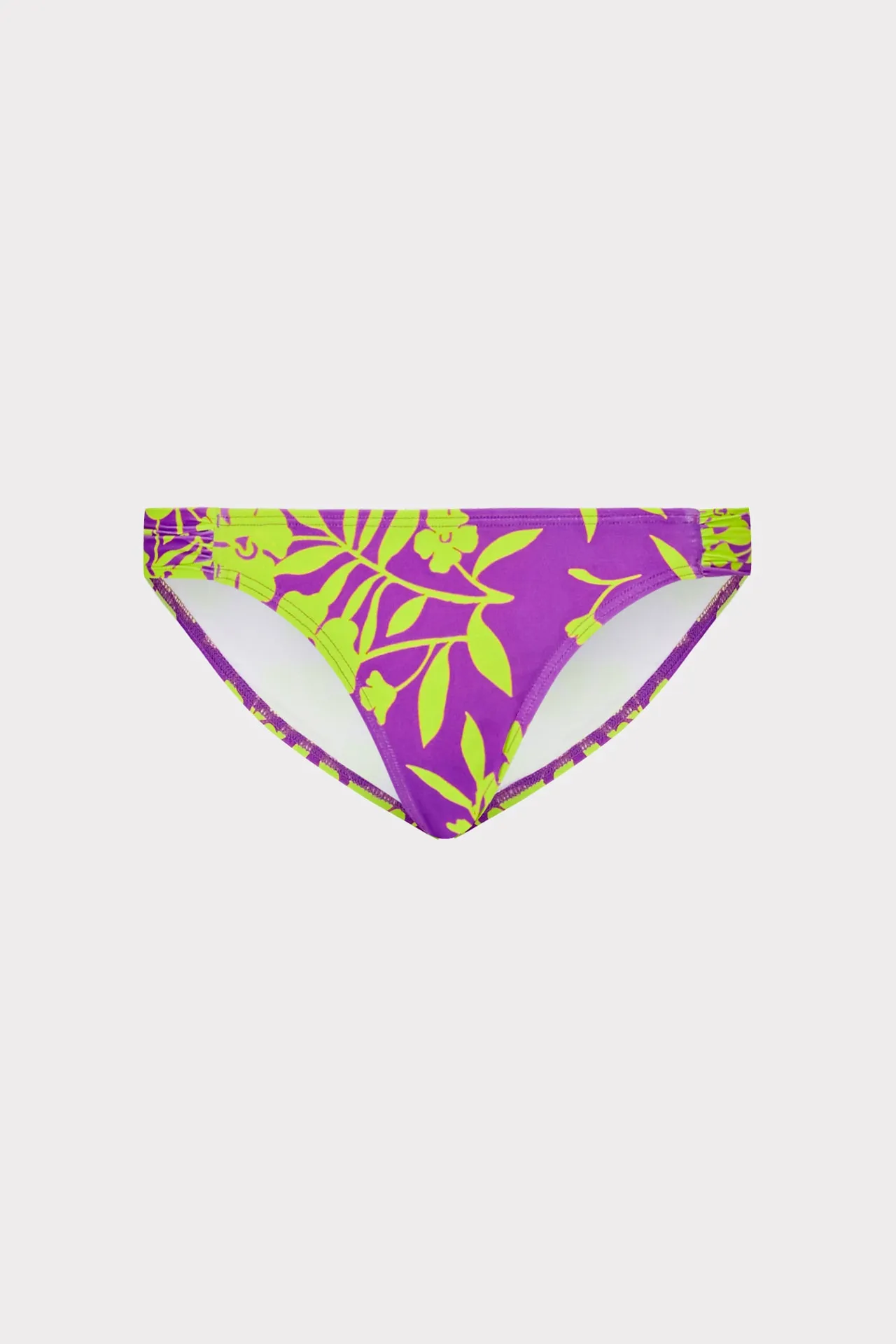 Marigold Aroma Ruched Sides Bikini Bottom sold by Milly