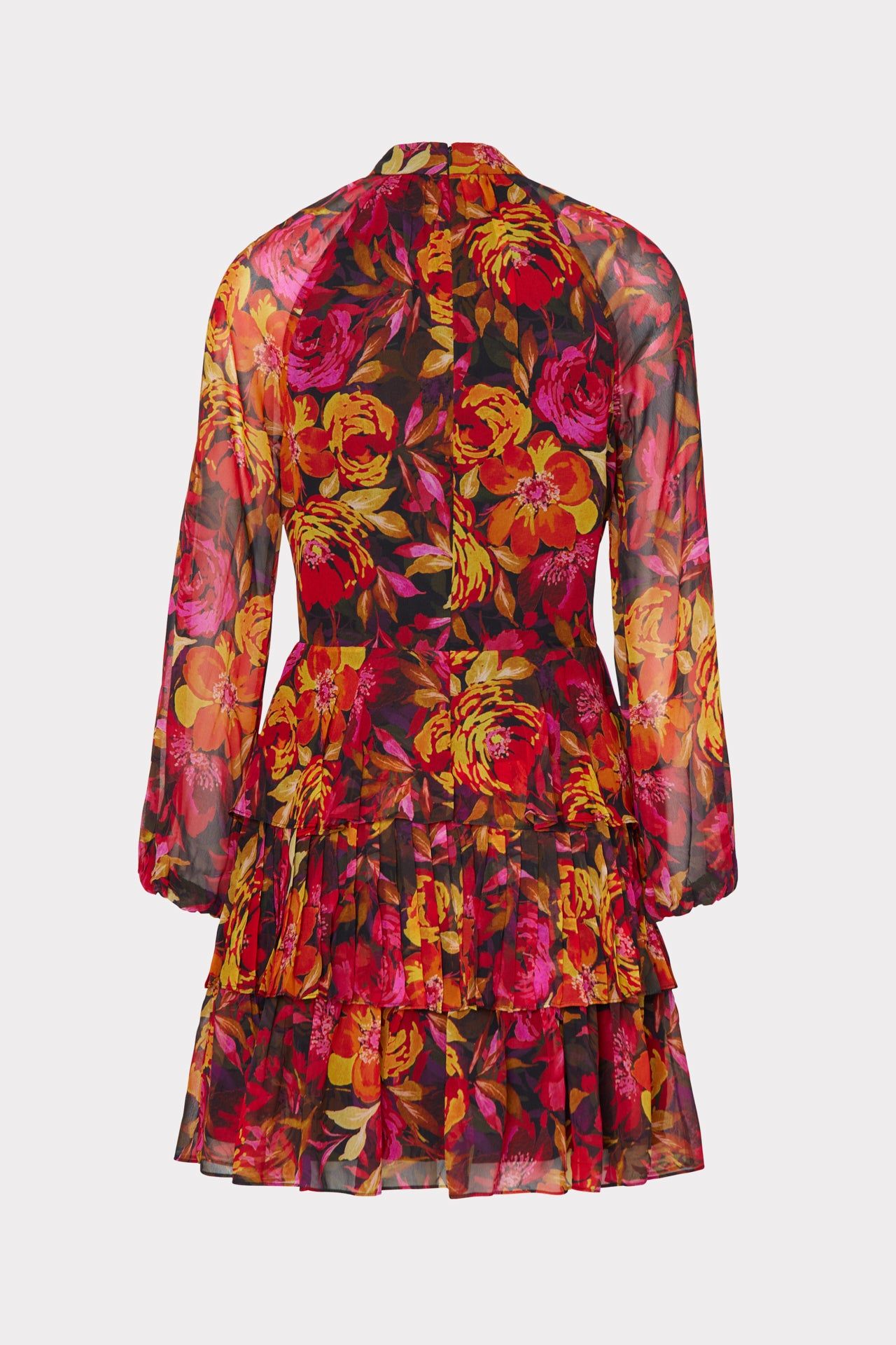 Iyla Fall Foliage Print Dress sold by Milly product image thumbnail 4
