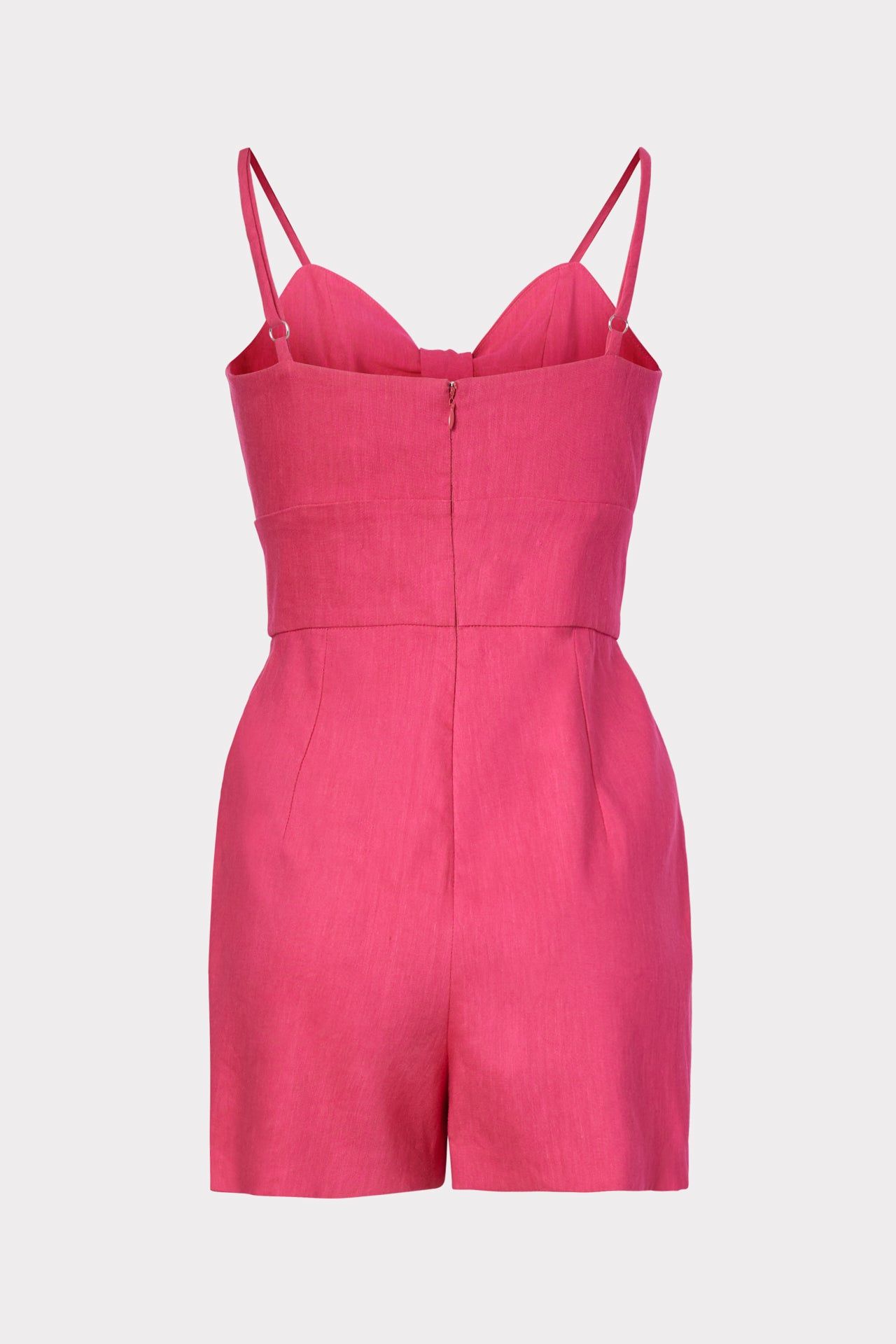 Anya Linen Romper sold by Milly product image thumbnail 4