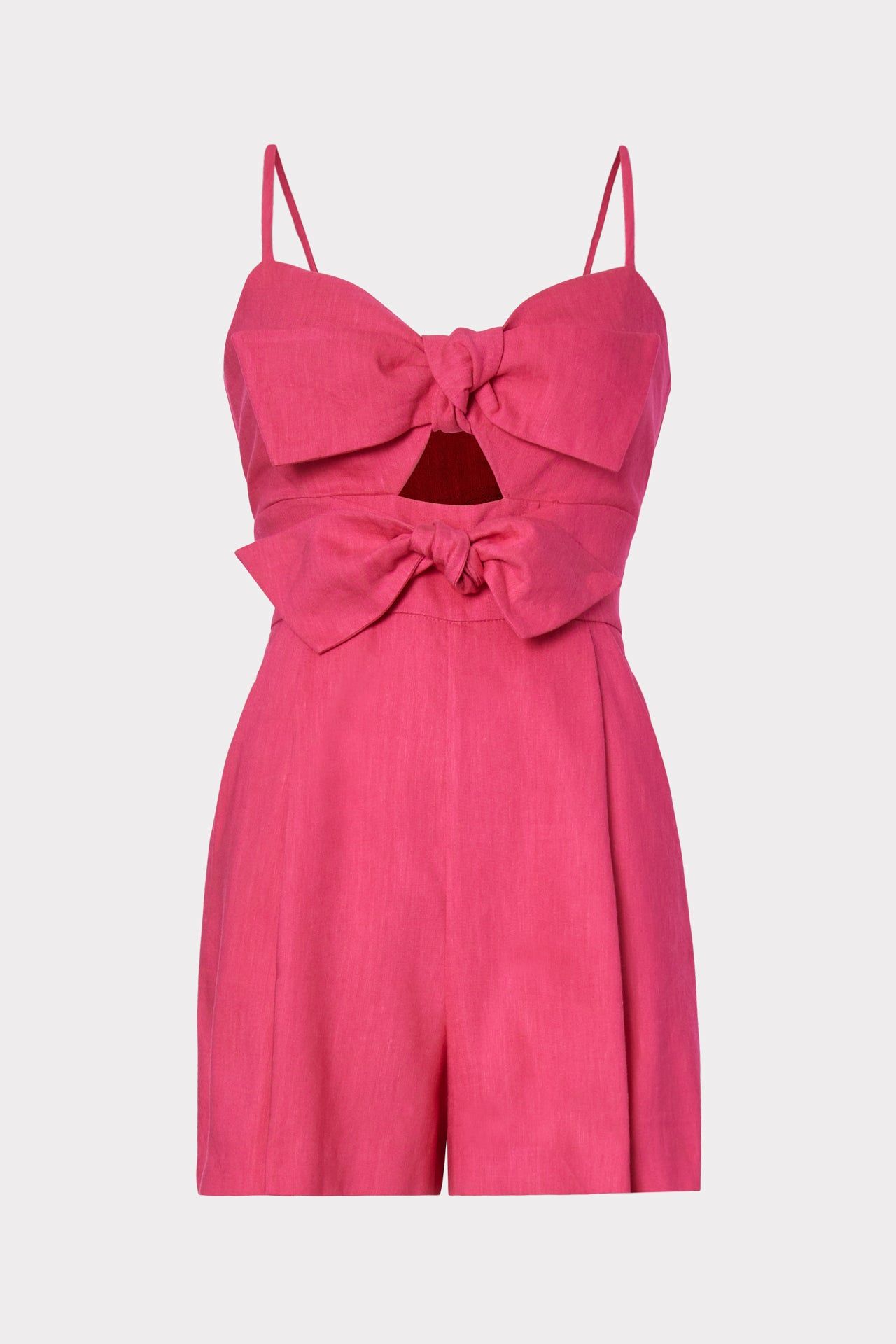 Anya Linen Romper sold by Milly