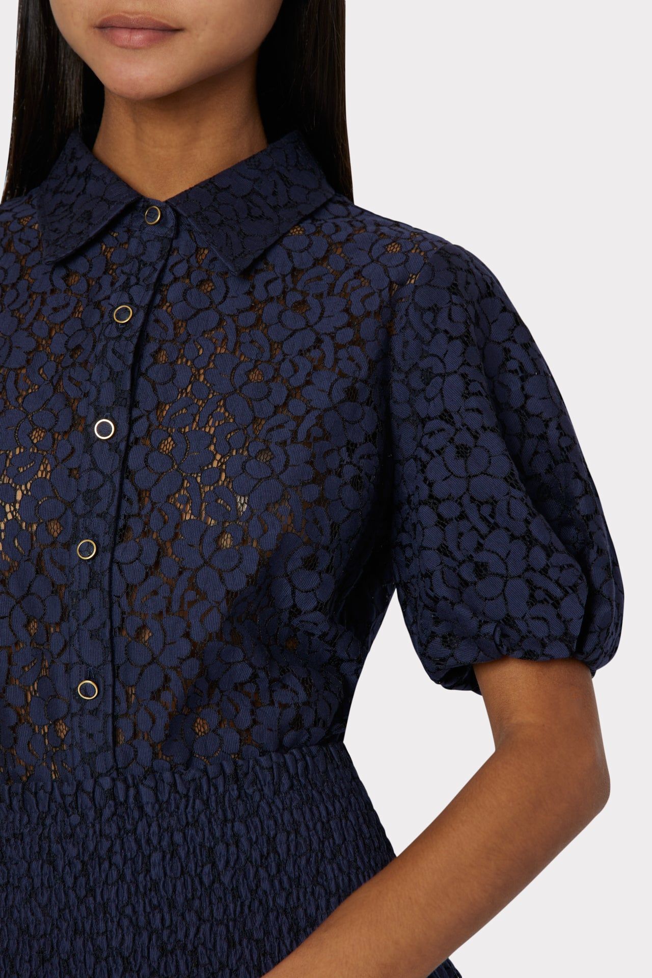 Willie Cotton Lace Top sold by Milly product image thumbnail 3