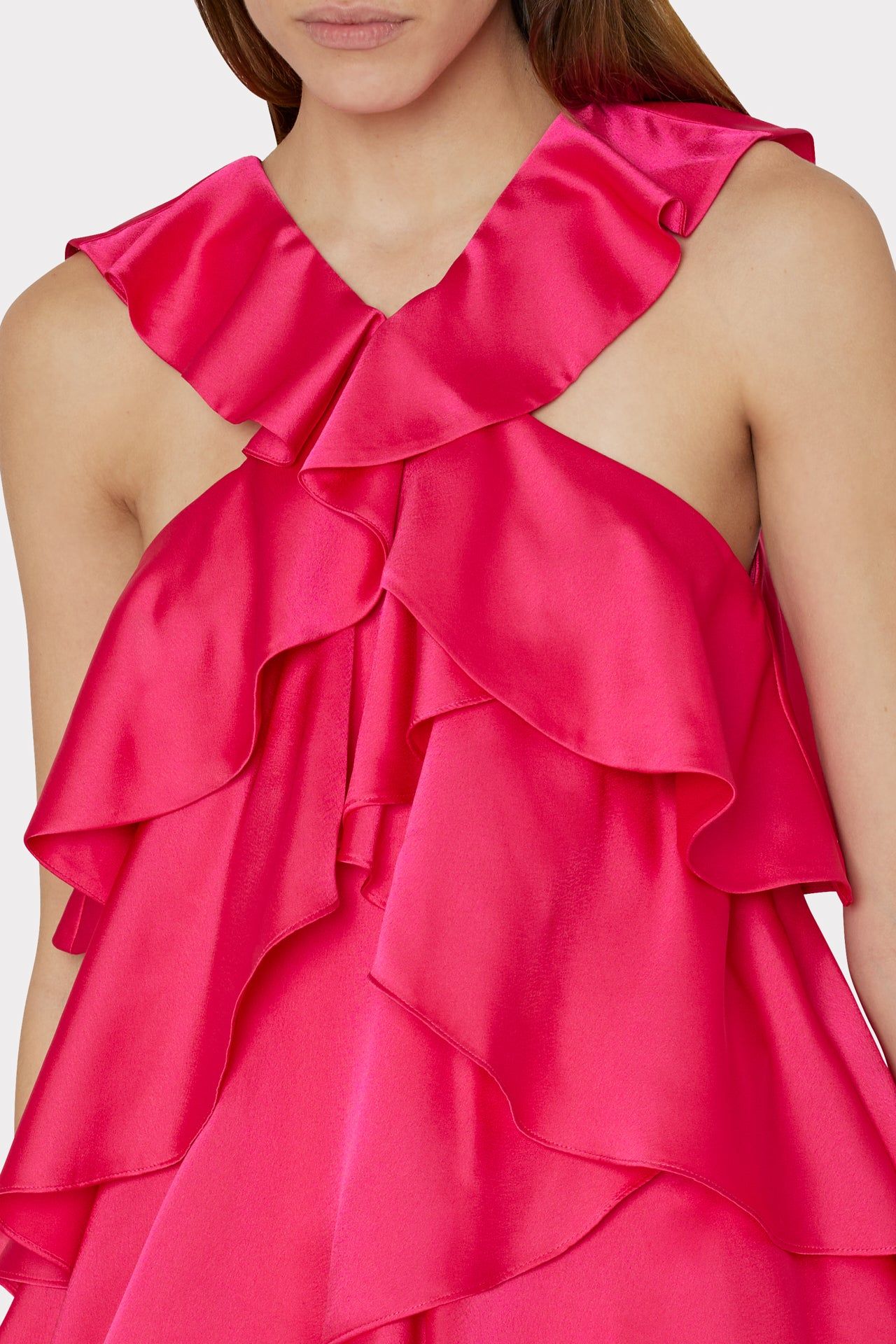 Lexi Satin Dress sold by Milly product image thumbnail 3