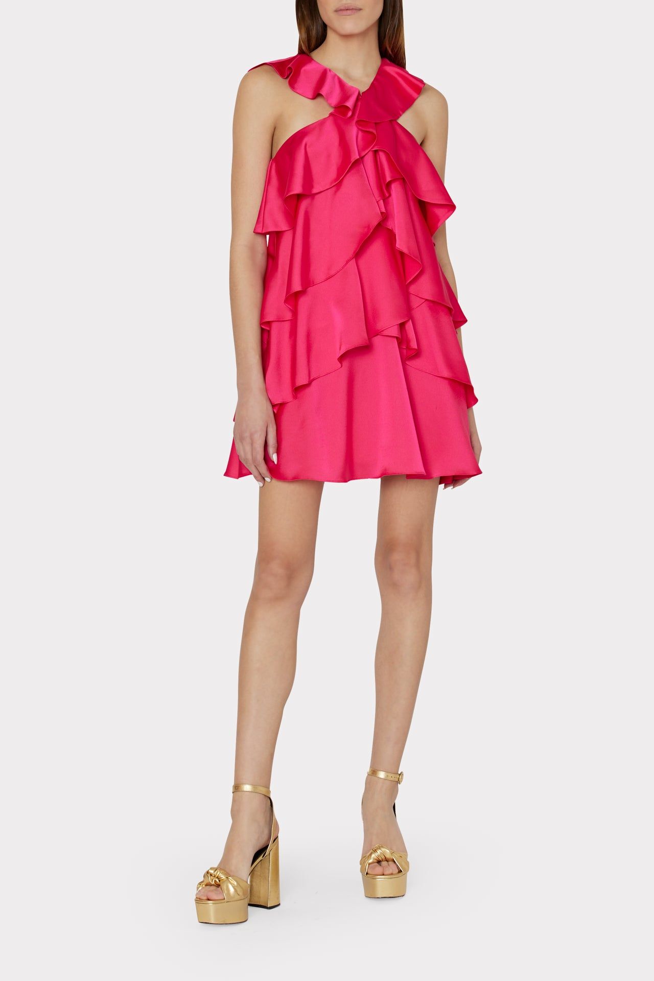 Lexi Satin Dress sold by Milly product image thumbnail 2