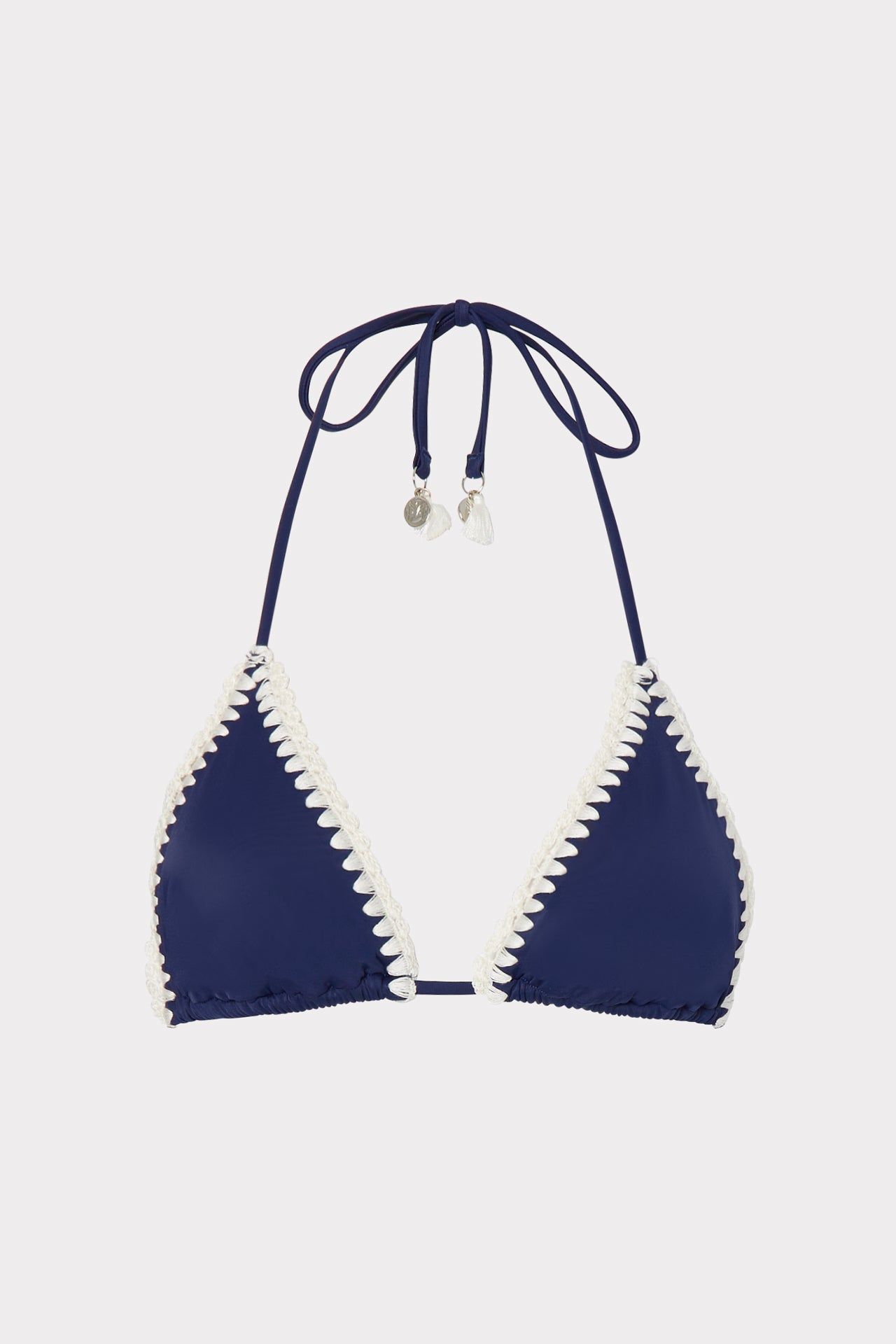 Solid Bikini Top sold by Milly