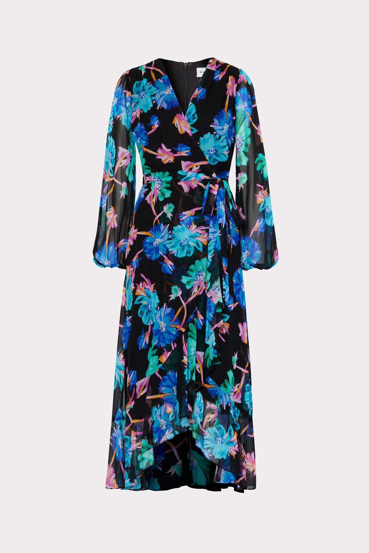 Halley Floating Cosmos Print Dress sold by Milly