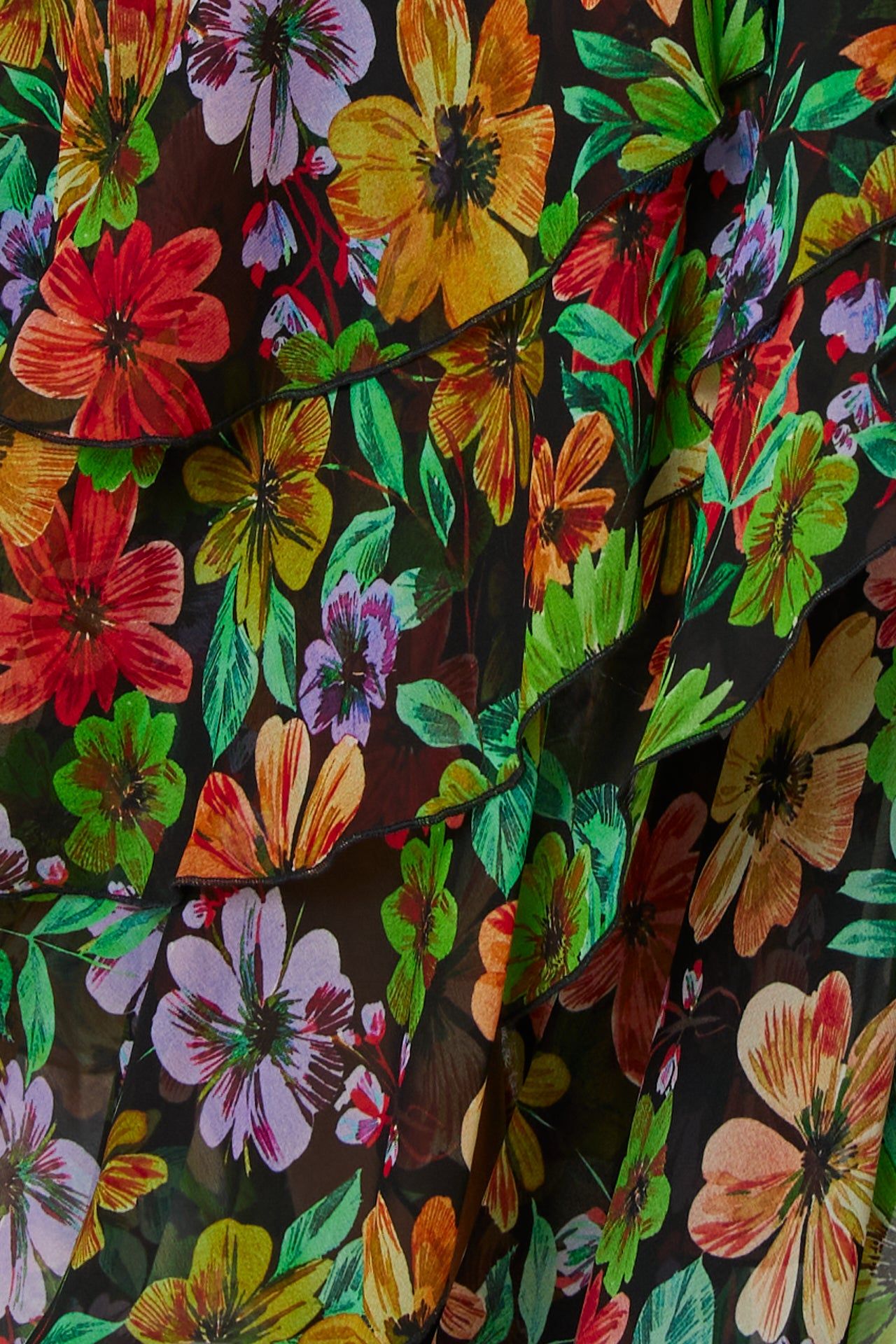 Edra Wildflower Garden Print Dress sold by Milly product image thumbnail 3