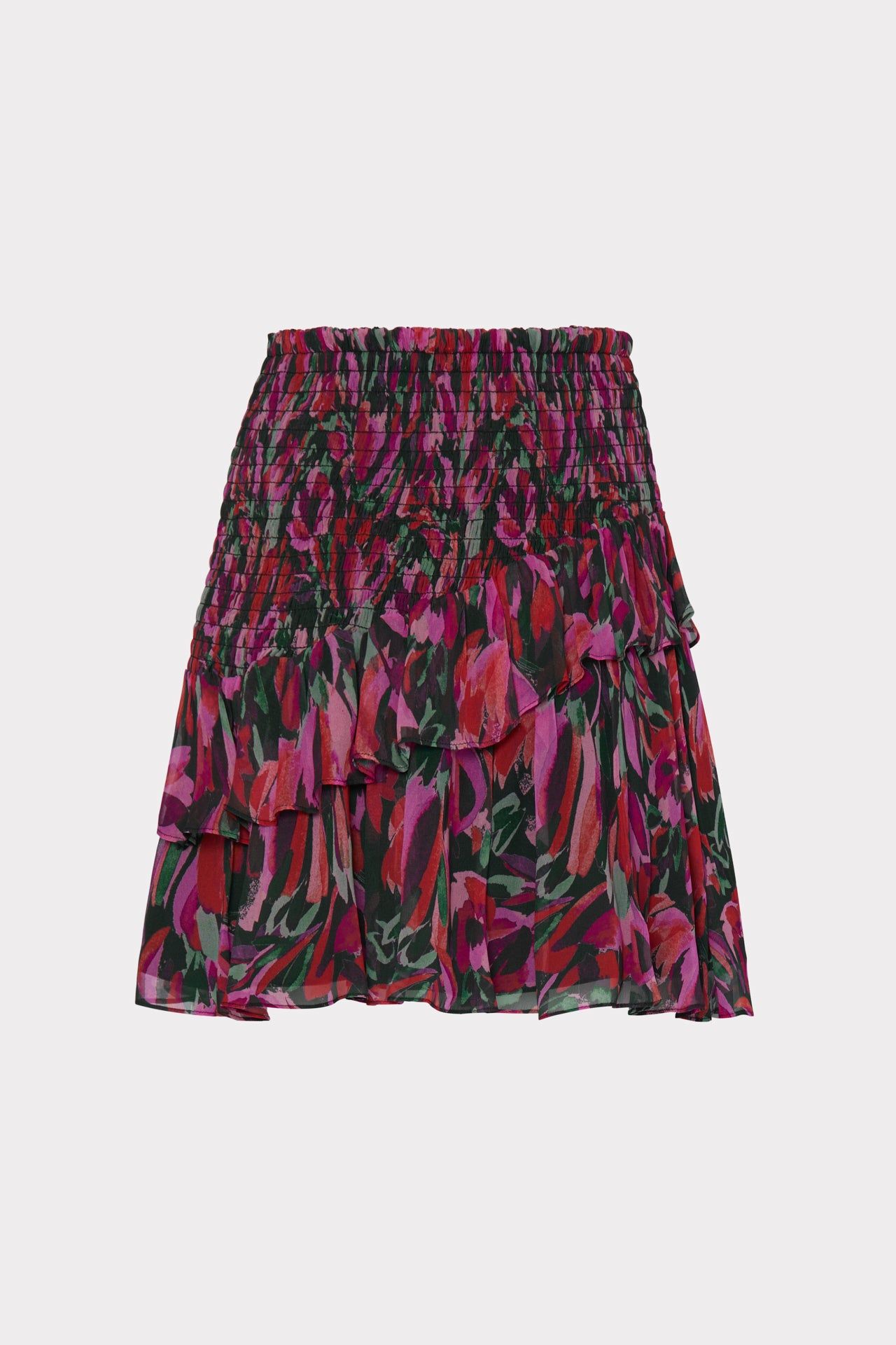 Ginny Tulip Bouquet Skirt sold by Milly product image thumbnail 4