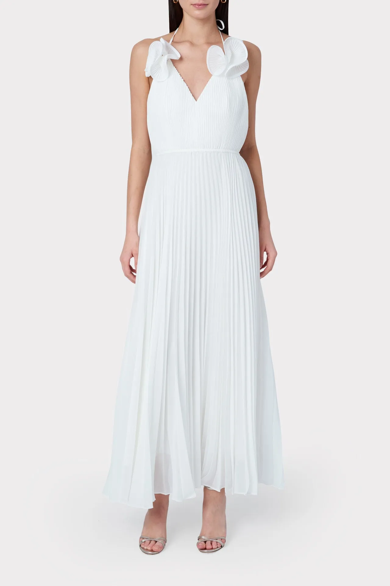 Evie Pleated Dress sold by Milly product image thumbnail 2